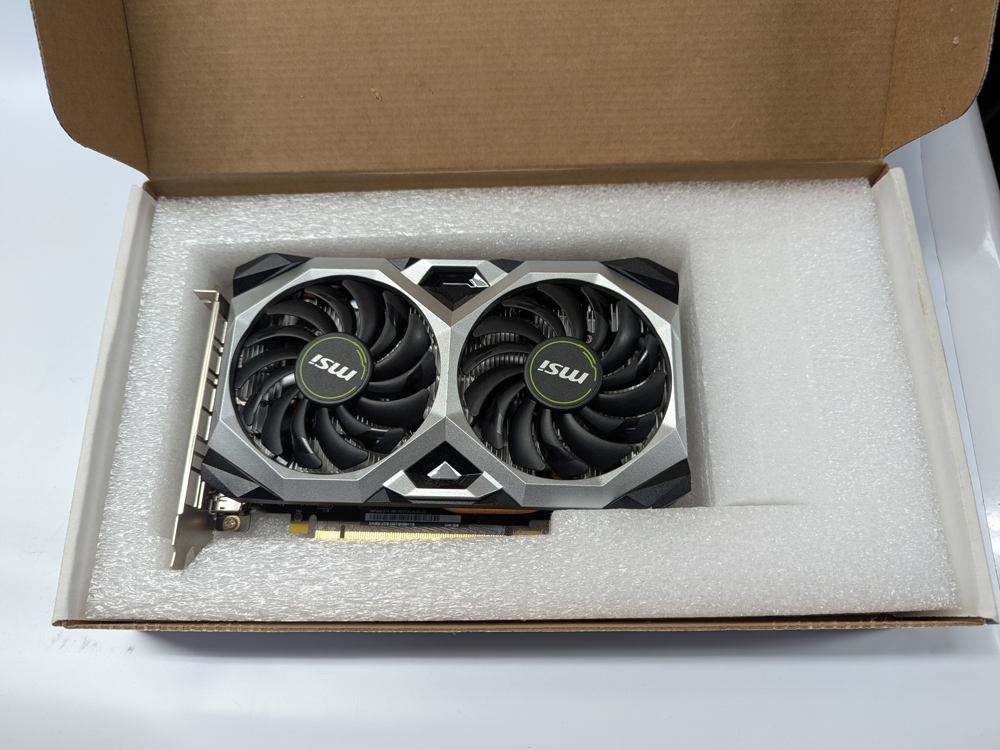 MSI GeForce GTX 1660 VENTUS XS 6G OC