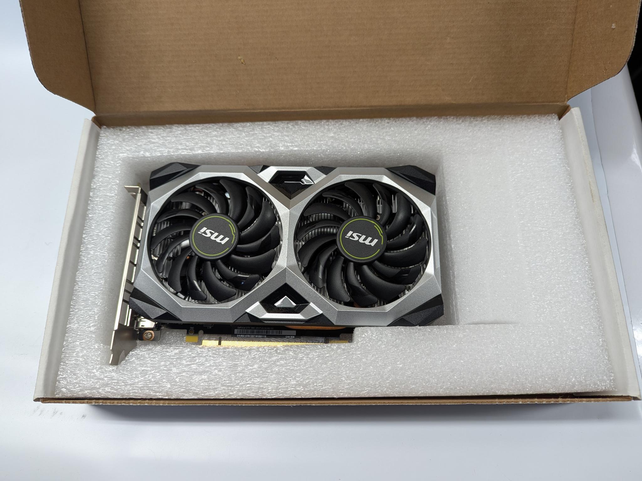 MSI GeForce GTX 1660 VENTUS XS 6G OC