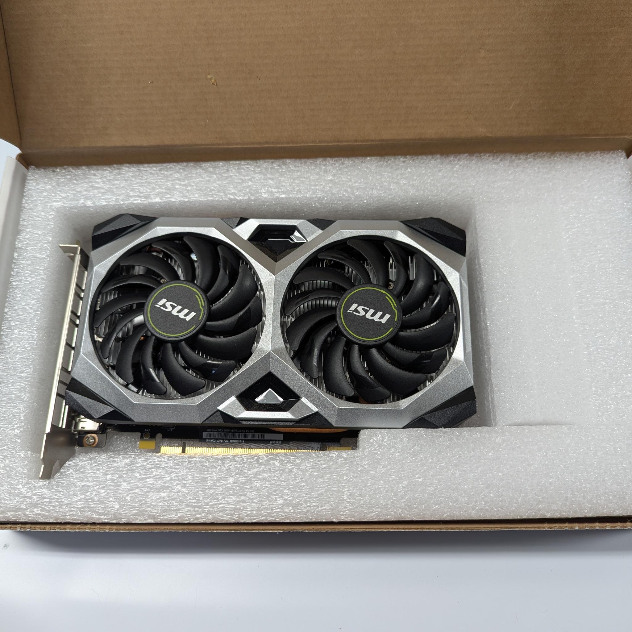 MSI GeForce GTX 1660 VENTUS XS 6G OC