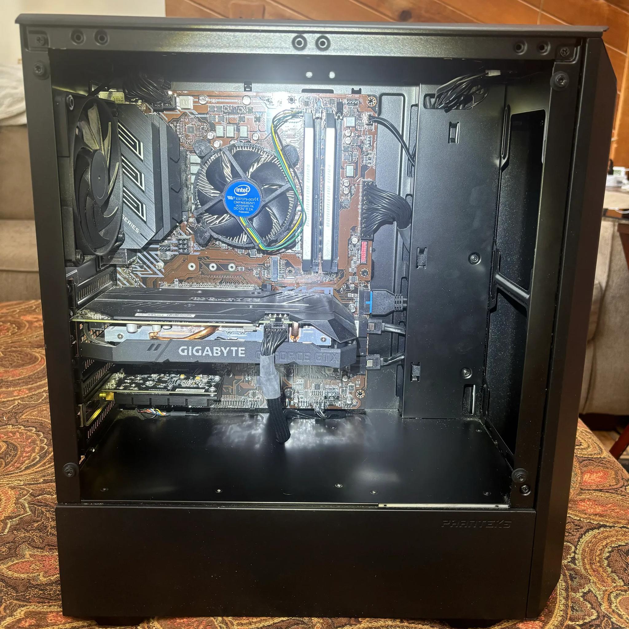 Good Starter PC - Intel Core i5-9400F, NVIDIA GeForce GTX 1660, 16GB Mem.
