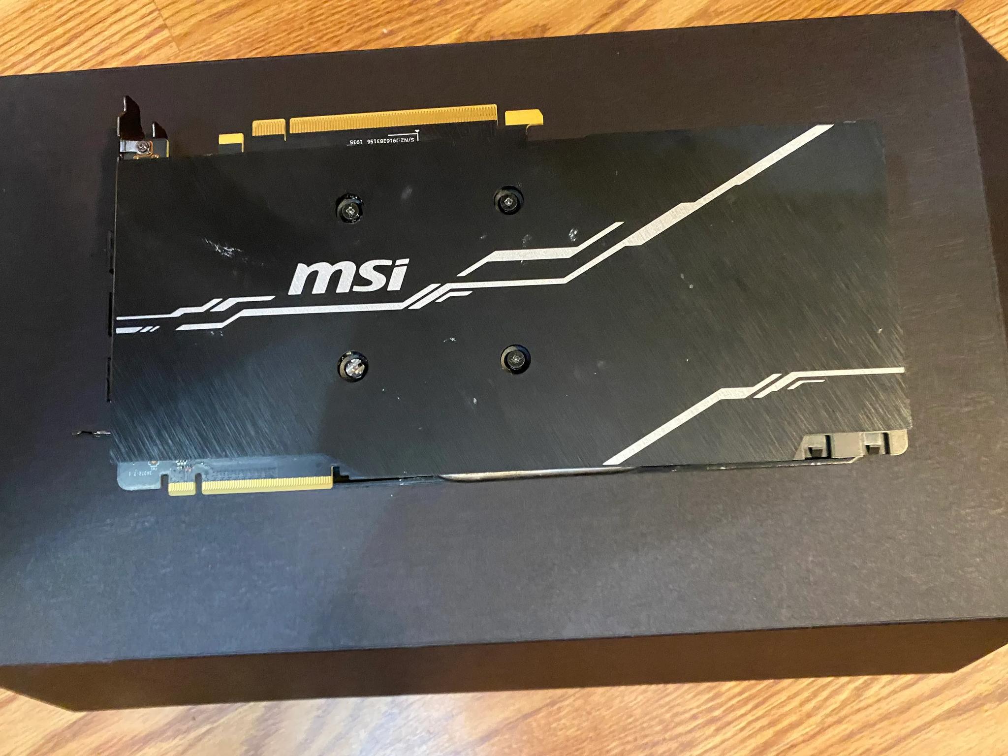 MSI RTX 2070 SUPER 8GB OC Ventus (Never Mined On)