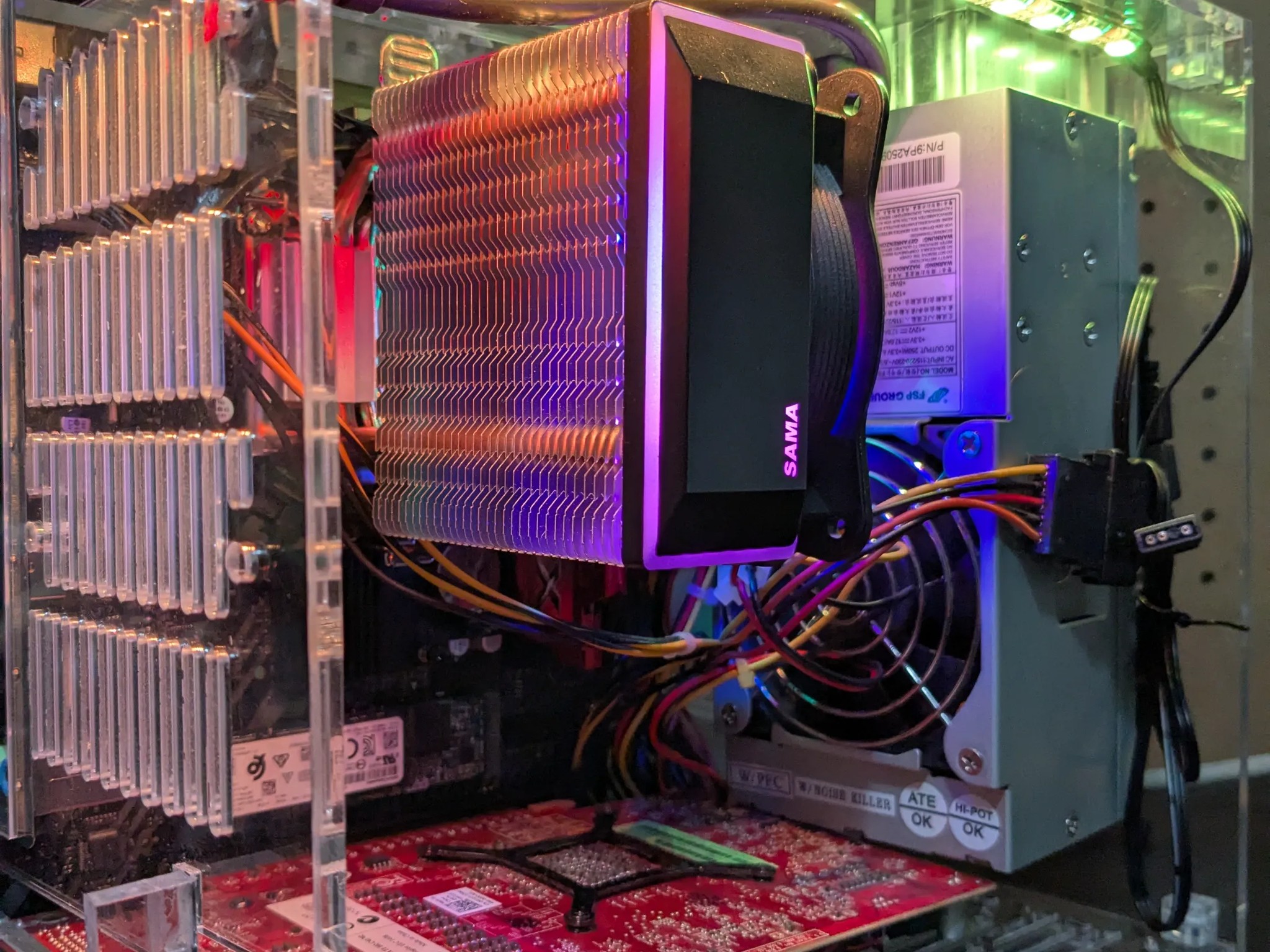 60 FPS Fortnite | 180 Day Warranty | See-Through Case, i5-3550S, 16GB RAM, 2GB GPU, 512GB SSD, Win10