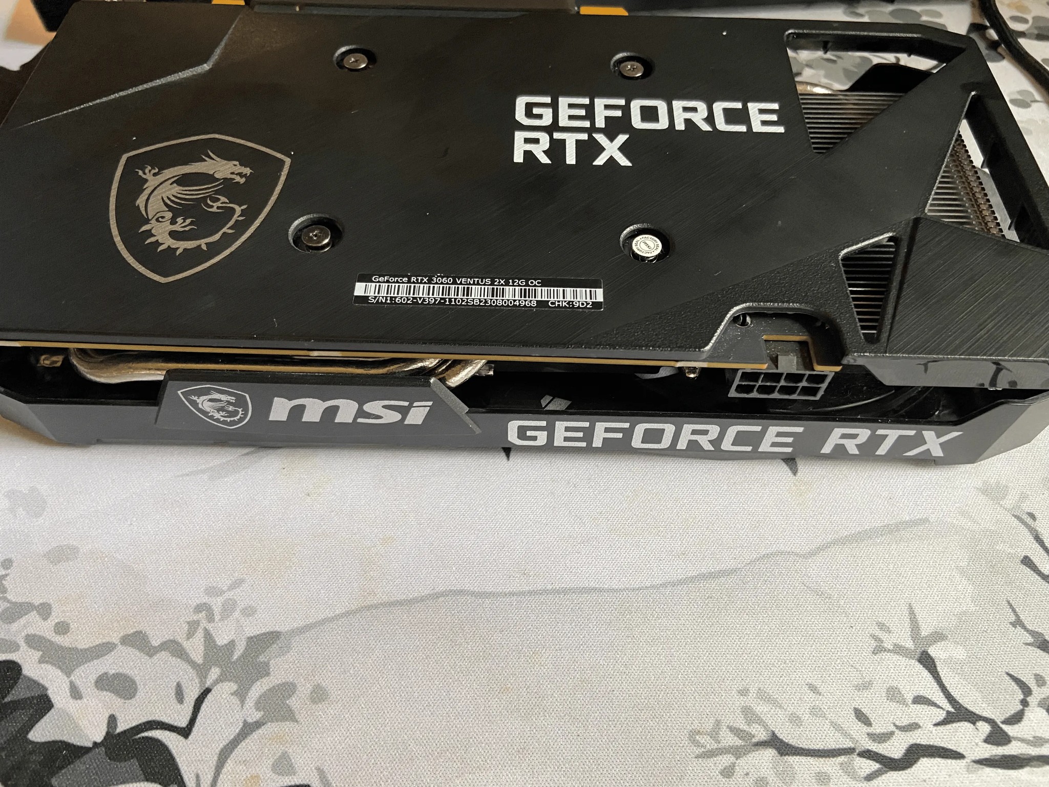MSI NVIDIA Geforce RTX 3060 Ventus 2x OC12GB Graphics Card