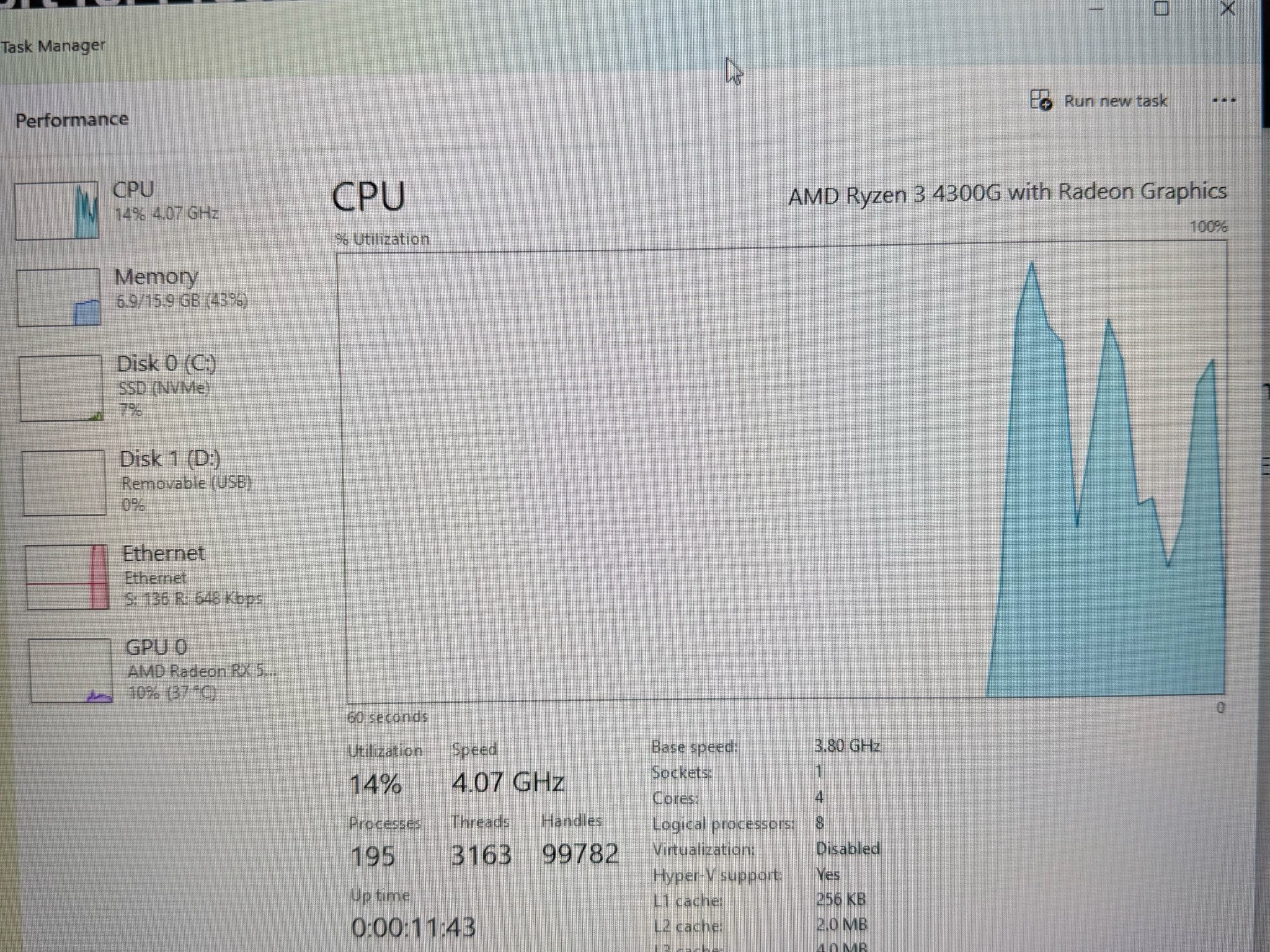 🧊 Icebreaker 🧊 Ryzen 3| Rx 5500 | 16gb DDR4 | 256gb