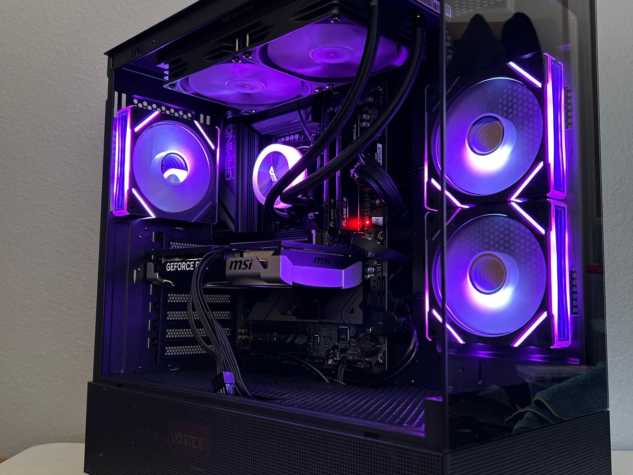 🖤 Obsidian Black Gaming Rig | GeForce RTX 5060 Ti | Ryzen 7 7700x