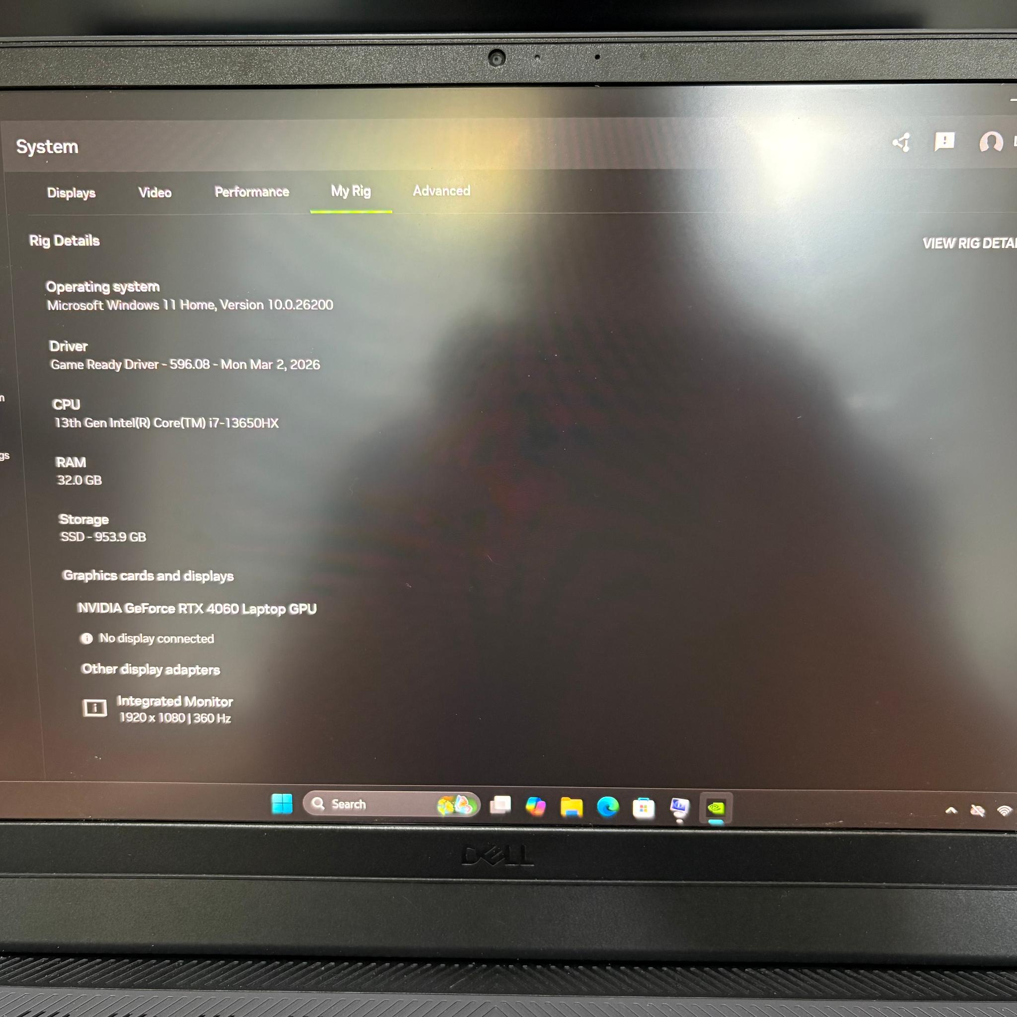 Dell G15 5530 Gaming Laptop – RTX 4060 | i7-13650HX | 32GB RAM | 1TB SSD | 300Hz IPS