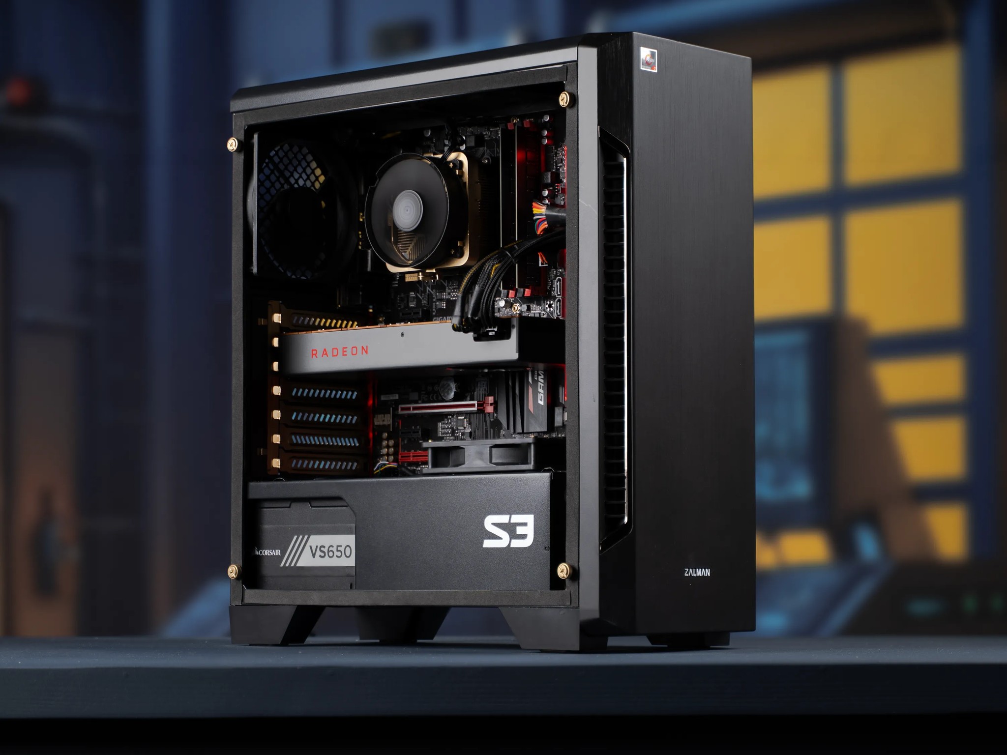 “Eco91” RX 5700 Ryzen 7 32GB Windows 11 1TB Gaming PC Powerhouse