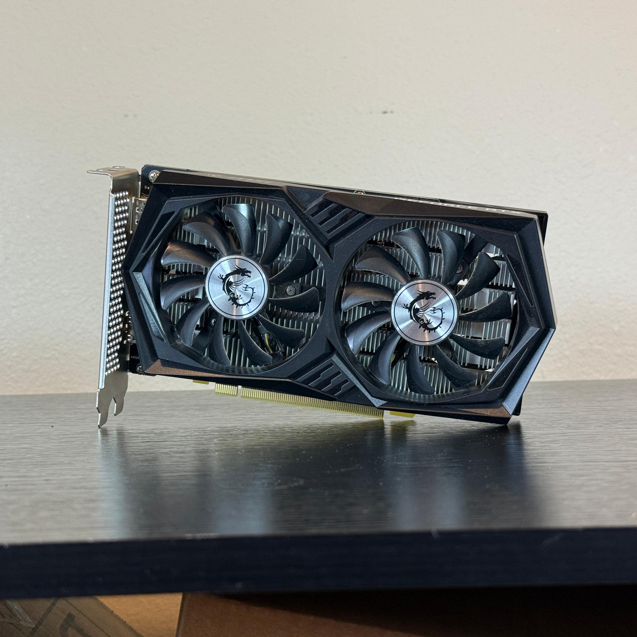 MSI GAMING GeForce RTX 3050 6GB - Great condition with original box!