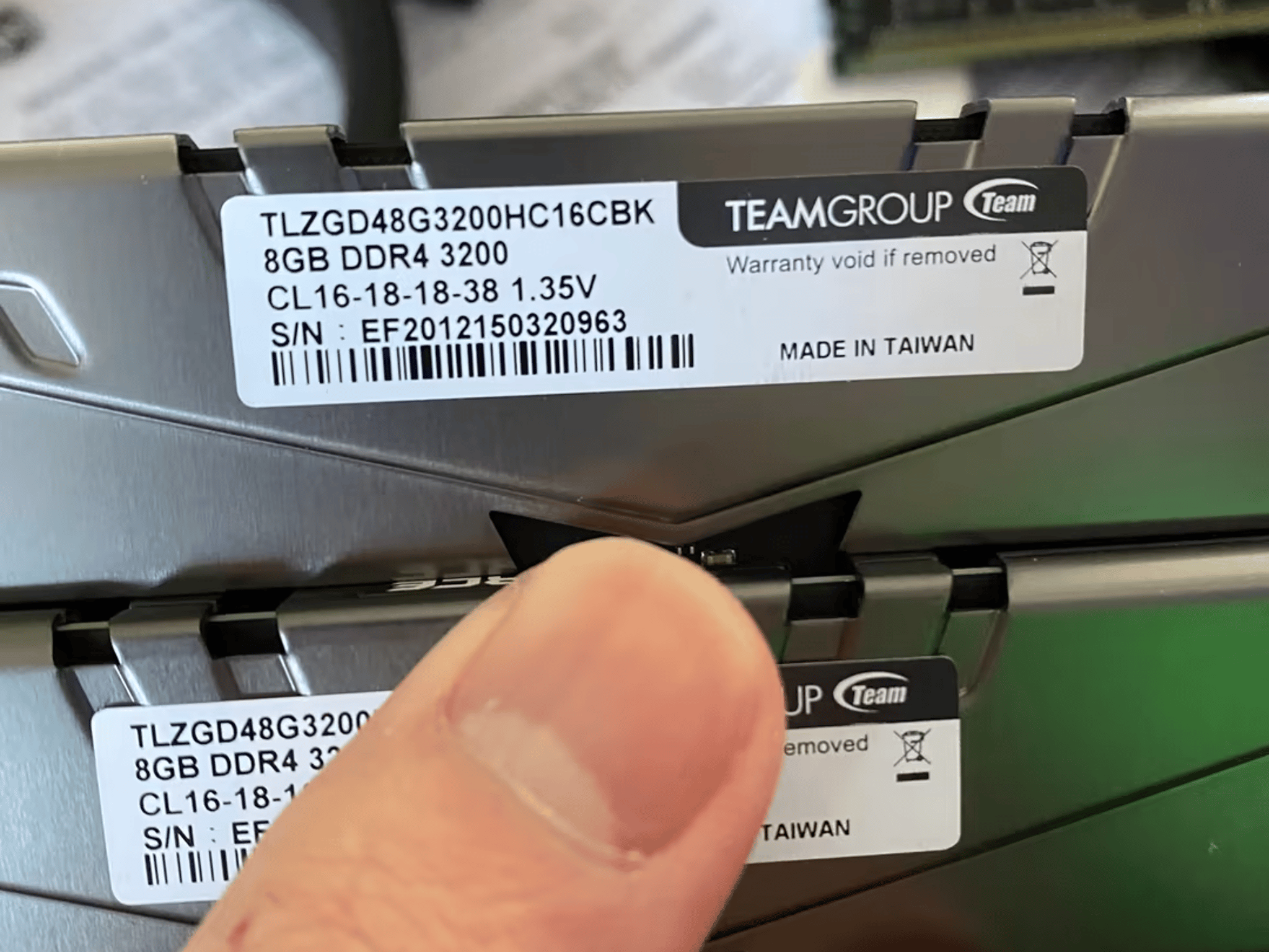Team T-FORCE VULCAN Z 16GB (2 x 8GB) DDR4 3200MHz CL16
