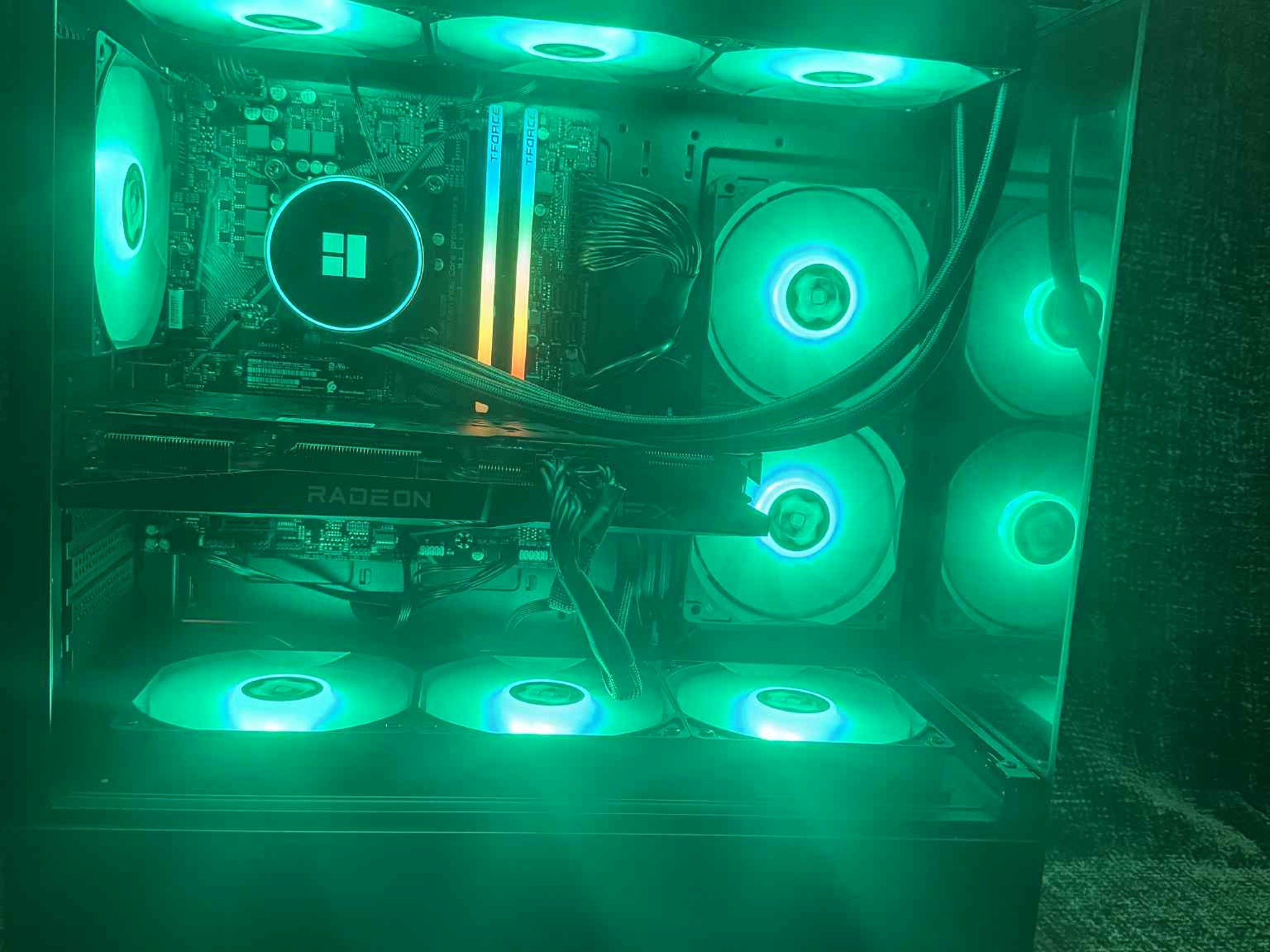 🔥 High-Performance Gaming PC – i7-10700K | RX 6700 | 32GB RAM | 1TB SSD | 360mm AIO | Win 11 Pro 🔥