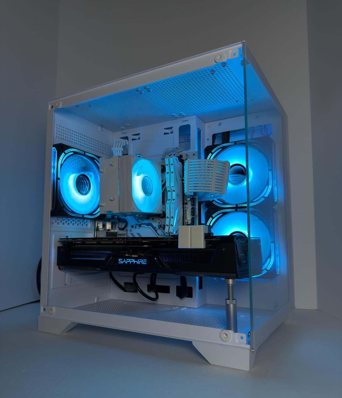 🌐WHITEOUT🌐 1080p | RX Vega 64 | Ryzen 5 3600 | 16GB DDR4 3200MHz | 1TB M.2 NVMe
