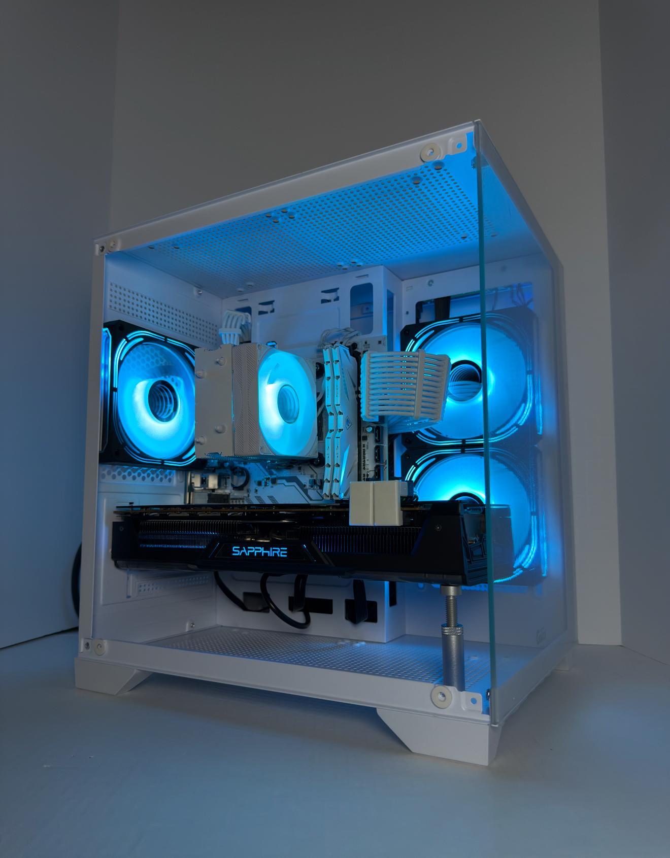 🌐WHITEOUT🌐 1080p | RX Vega 64 | Ryzen 5 3600 | 16GB DDR4 3200MHz | 1TB M.2 NVMe