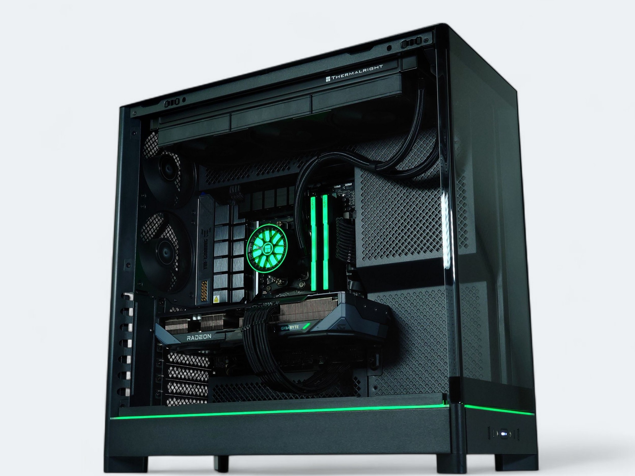 🌌 Liquid Cooled Gaming PC☄️AMD Ryzen 7 7700🌌AMD RX 9070 16GB🌌32GB DDR5🌌1TB NVME