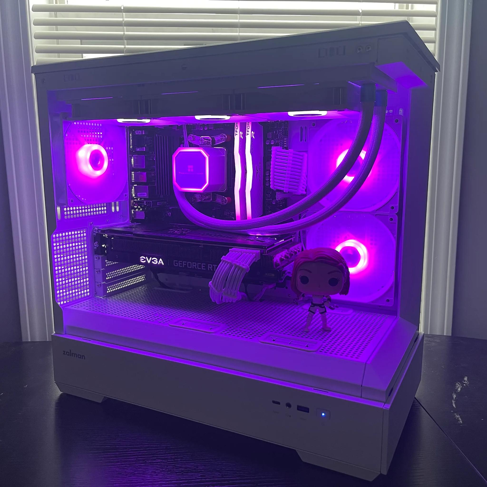 ⚪White Widow⚪🌊Liquid Cooled🌊 RTX 3080 | Ryzen 7 5800X | 1TB NVME | 32GB RAM