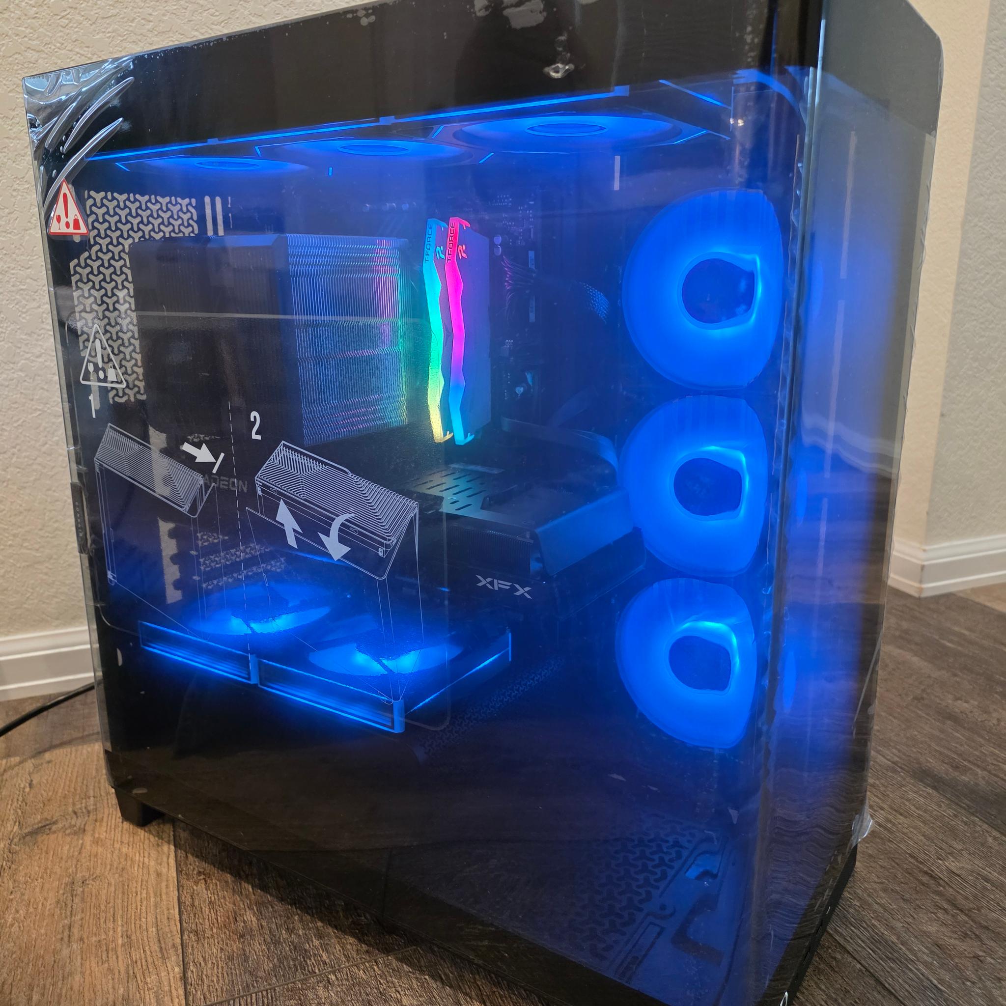 Curved Glass Beauty! 14700F | RX 7900GRE | 32GB DDR5 | 2TB NVME SSD