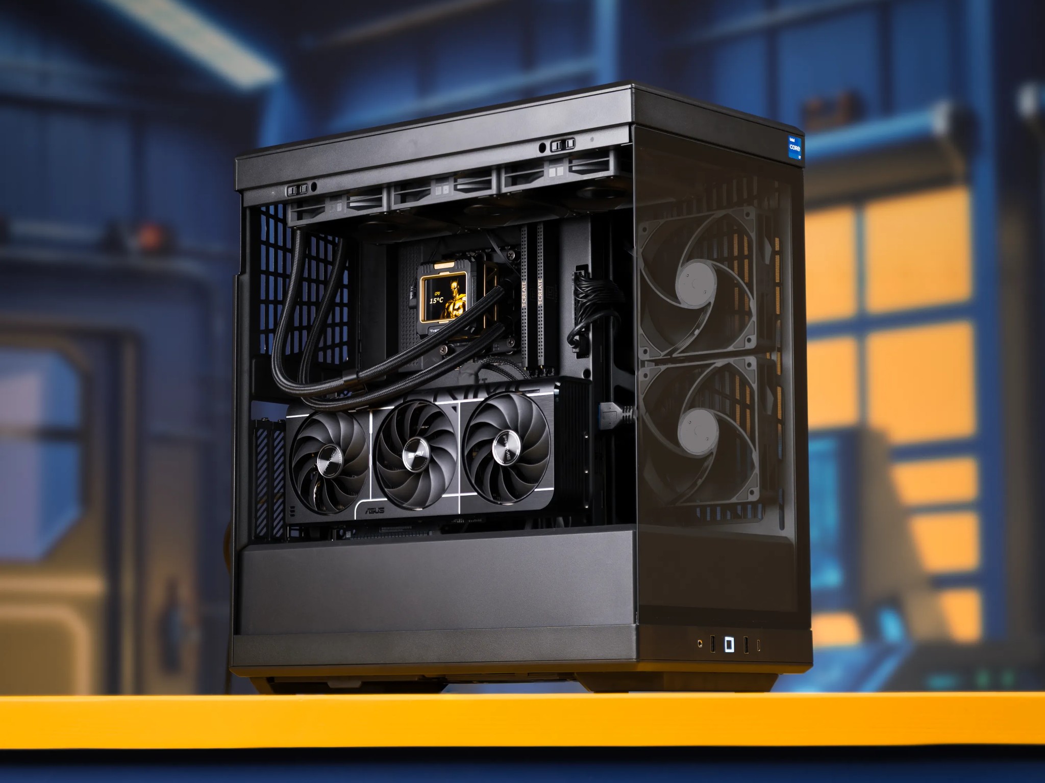 “Lucanus V” RTX 5070 i7 14700K 32GB Windows 11 2TB 4K Workstation Gaming PC