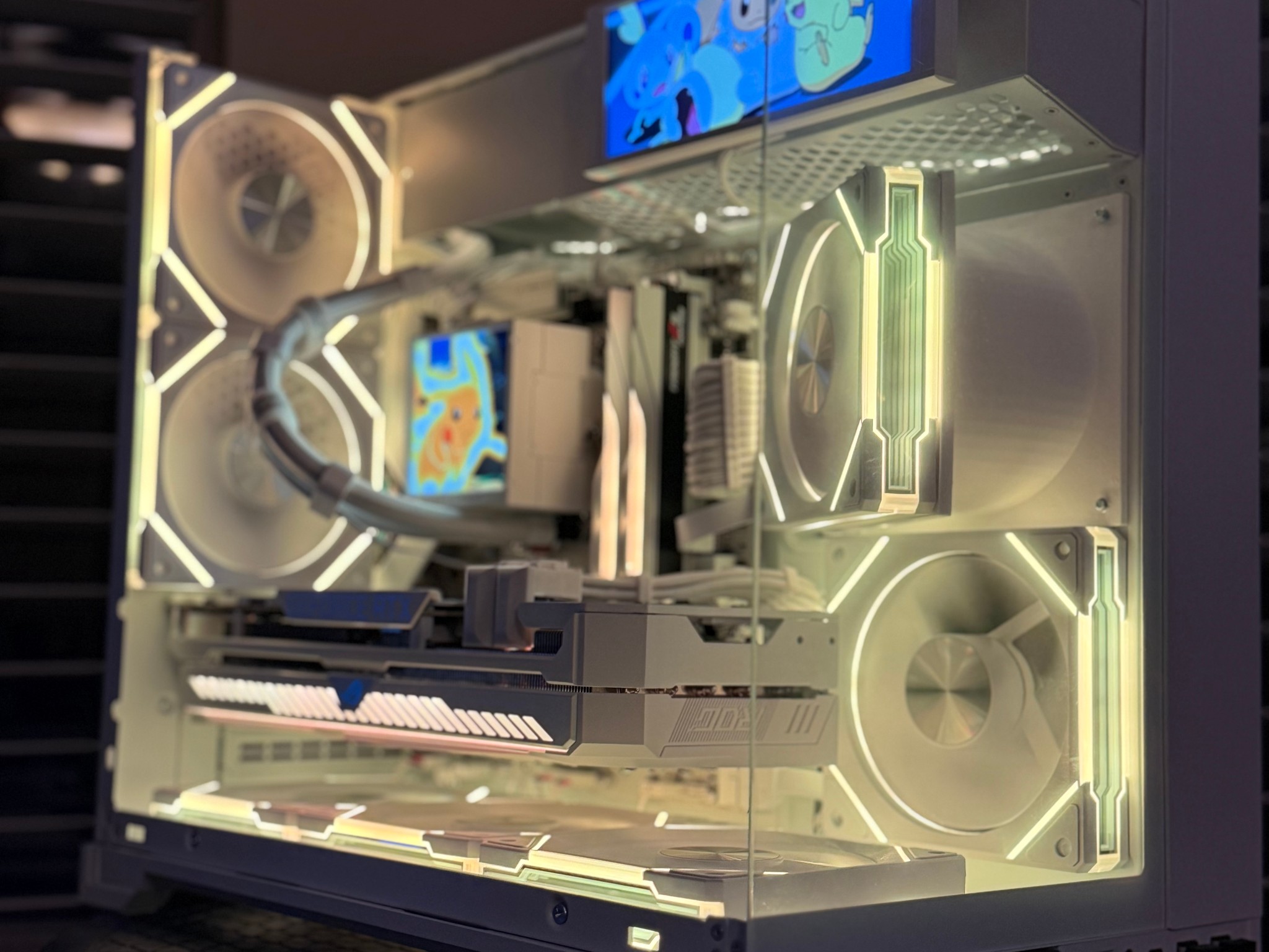 NEW Ryzen 5 7600X | ASUS ROG RTX 3070 White | 32GB DDR5 | 1TB | LCD AIO