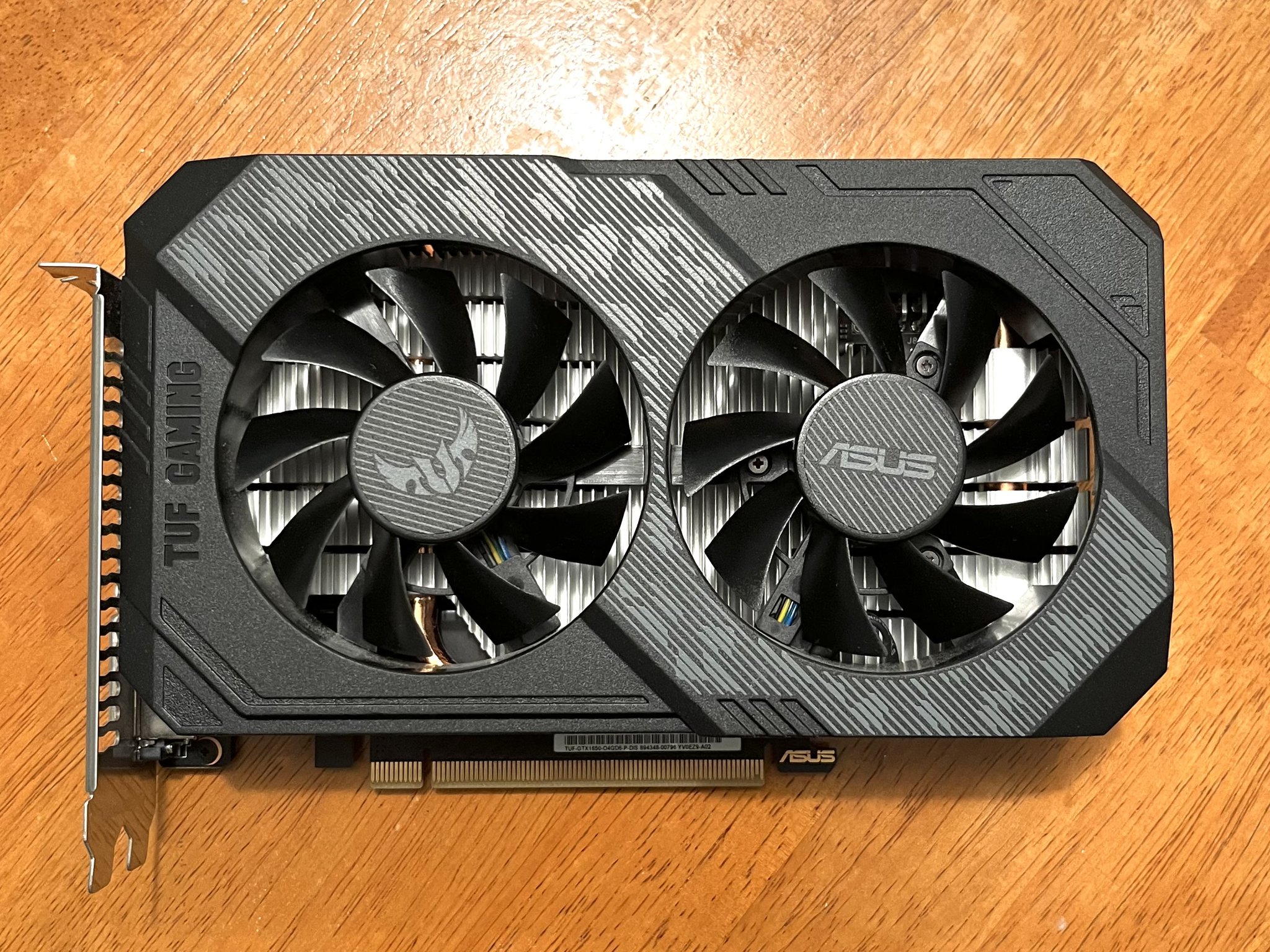 GTX 1650 - Asus Tuf Gaming OC