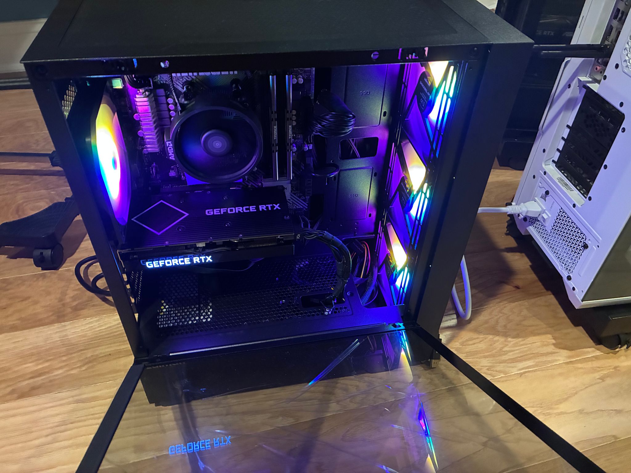 Gaming PC-Ryzen 5 5500/3060Ti/1TB SSD NVME/850W PSU