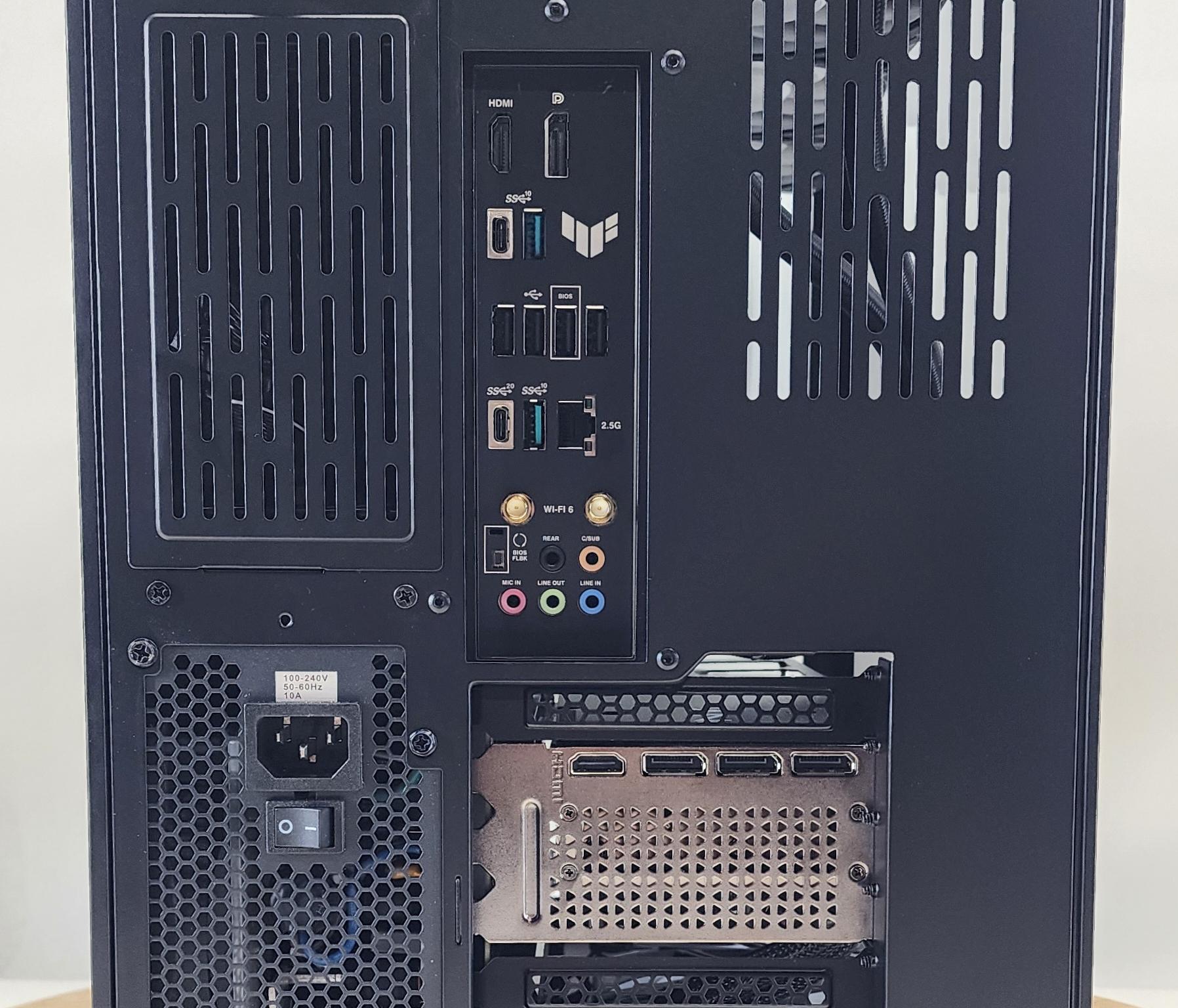 Gaming PC Ryzen 9 9950X3D 32GB RAM 2TB SSD RTX 4070 Ti SUPER 16GB Win11 Computer