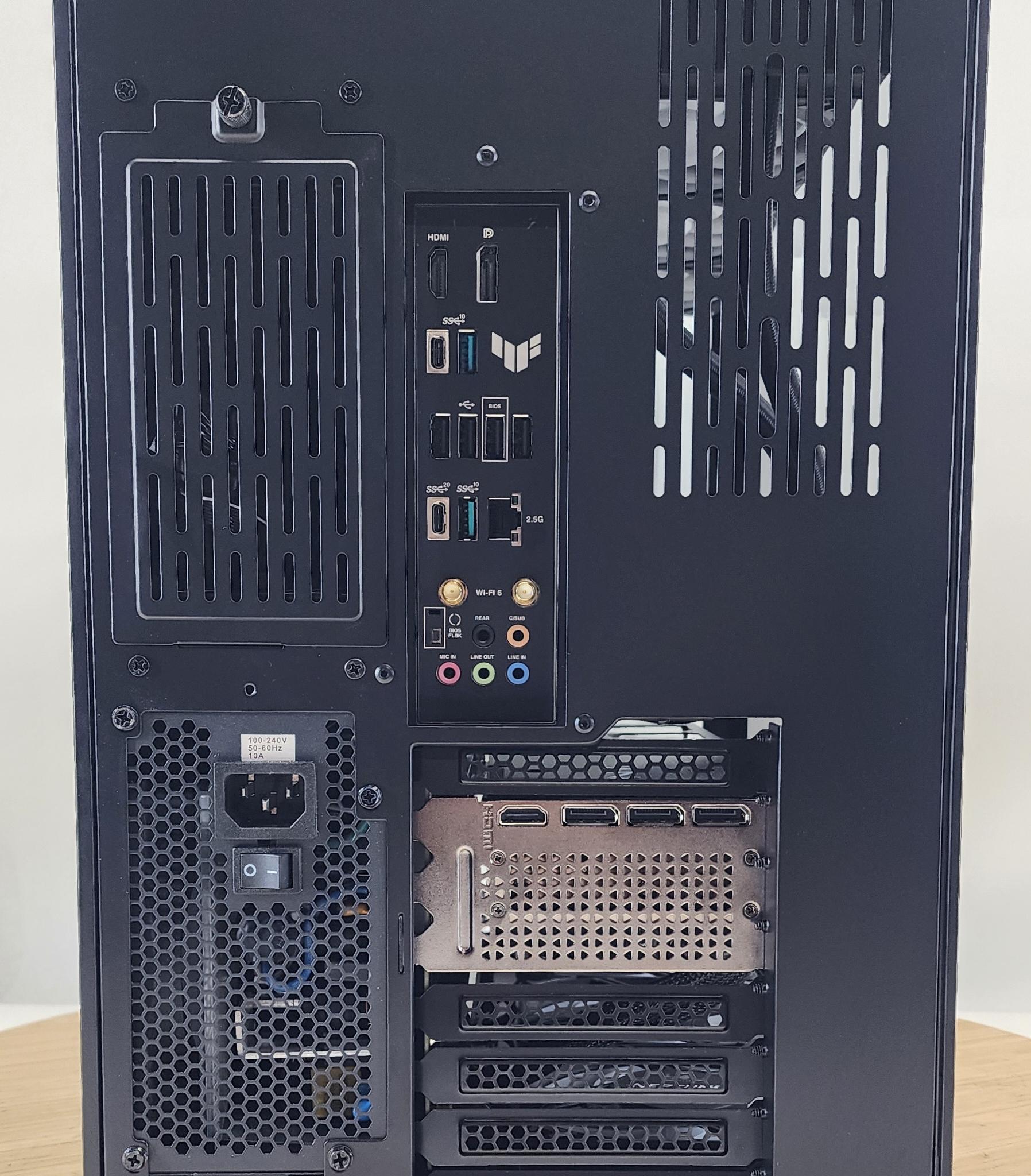 Gaming PC Ryzen 9 9950X3D 32GB RAM 2TB SSD RTX 4070 Ti SUPER 16GB Win11 Computer