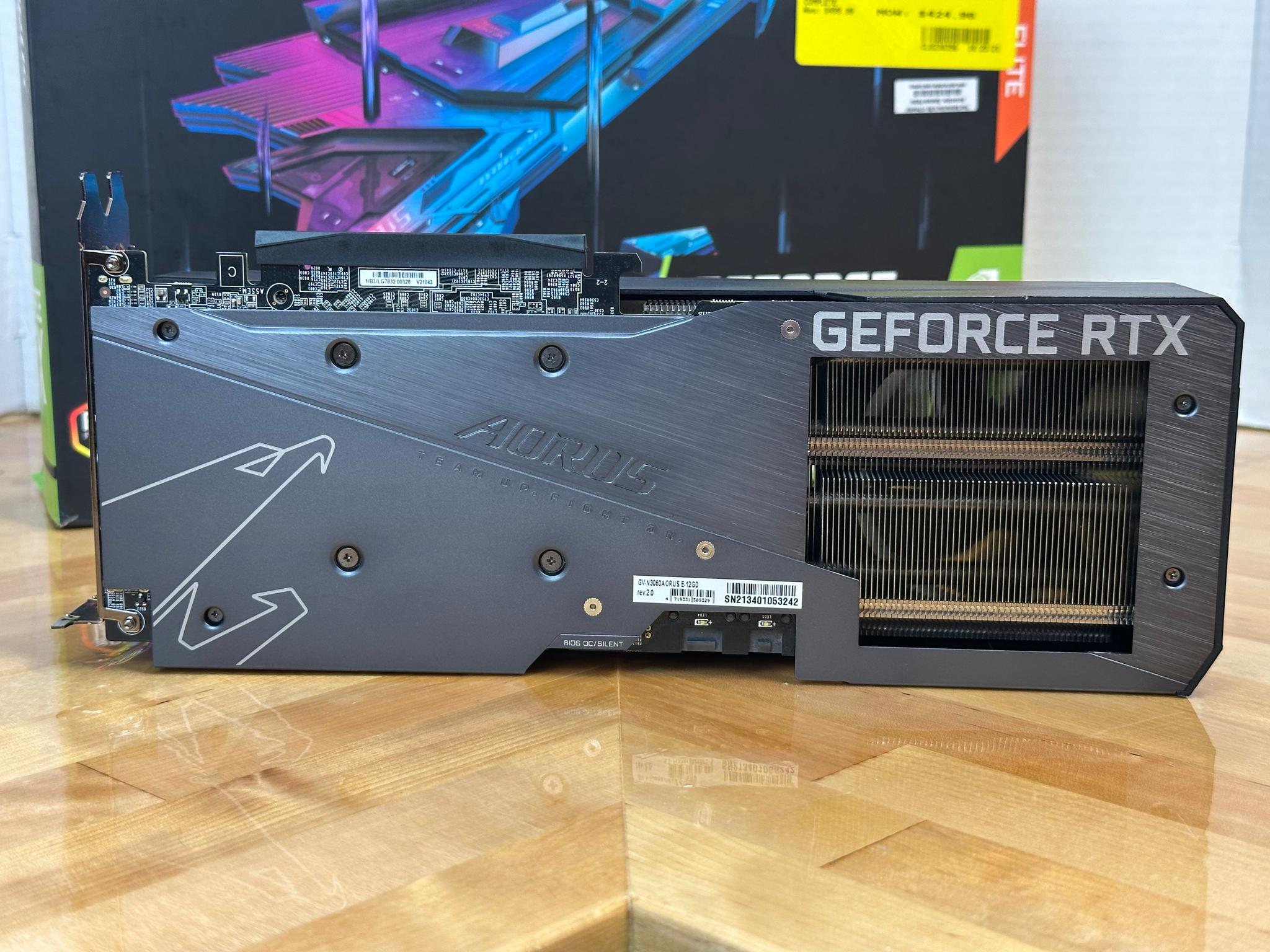 GIGABYTE AORUS ELITE GeForce RTX 3060 12GB - Image 3