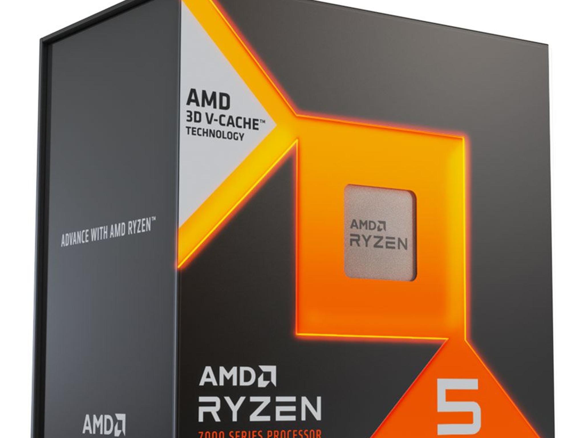 AMD Ryzen 5 7600X3D Raphael AM5 4.1GHz 6-Core 12-Thread Desktop Processor