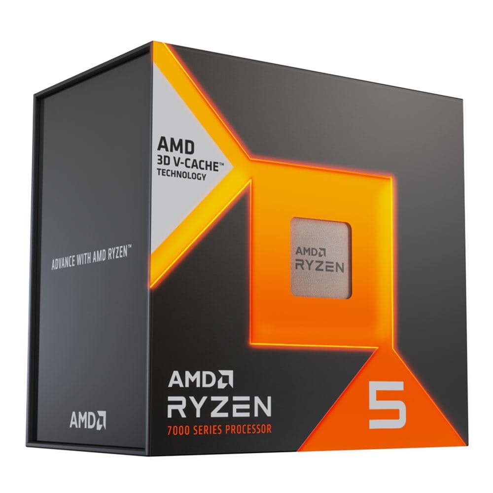 AMD Ryzen 5 7600X3D Raphael AM5 4.1GHz 6-Core 12-Thread Desktop Processor