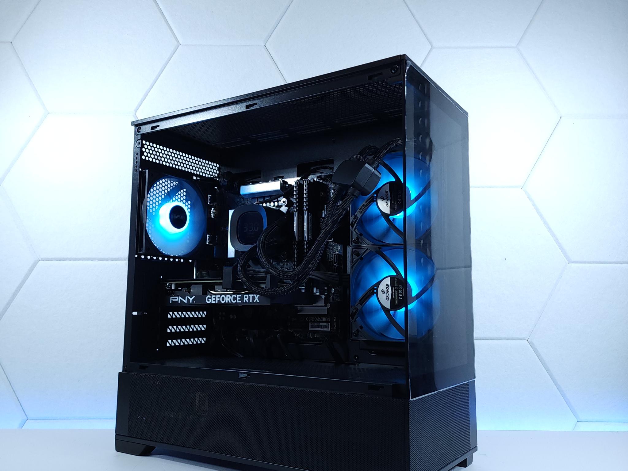 💙RTX 4060●Core i5 12600KF●1TB NVMe●32GB 3200MHz DDR4●1080p Gaming Computer