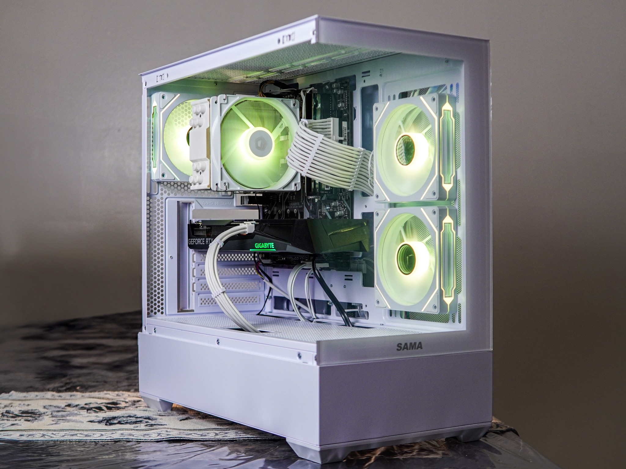 👾RTX 3060 + Ryzen 5 3600 White Gaming PC | Wifi + BT👾