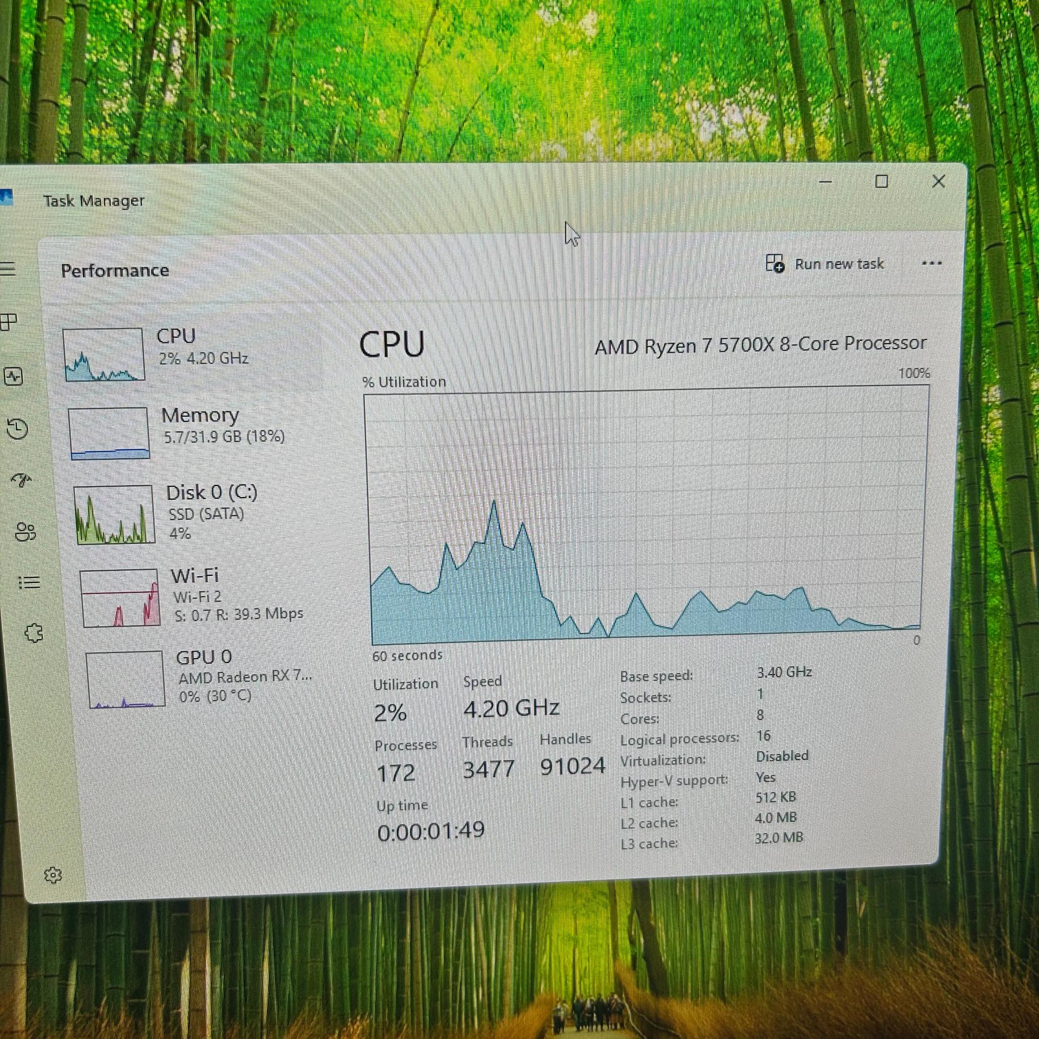 Radeon RX 7600 Custom Gaming PC - Ryzen 7 5700X