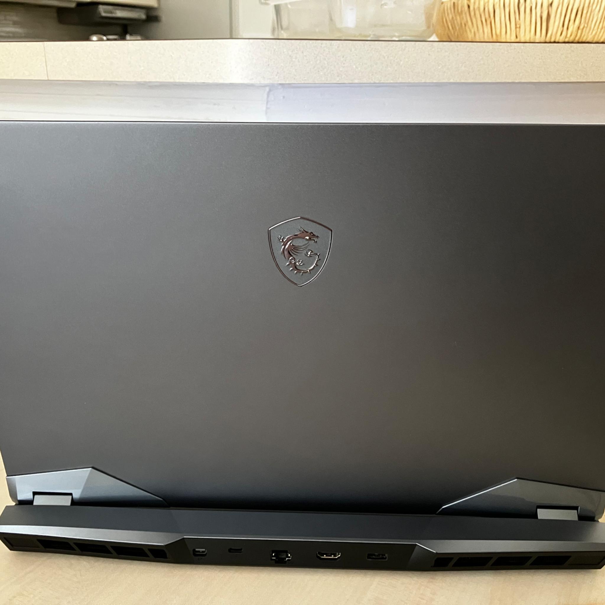 MSI Raider GE76 17.3" Gaming Laptop – RTX 3080, i7, 16GB RAM, 500GB SSD + 1TB HDD, 144Hz