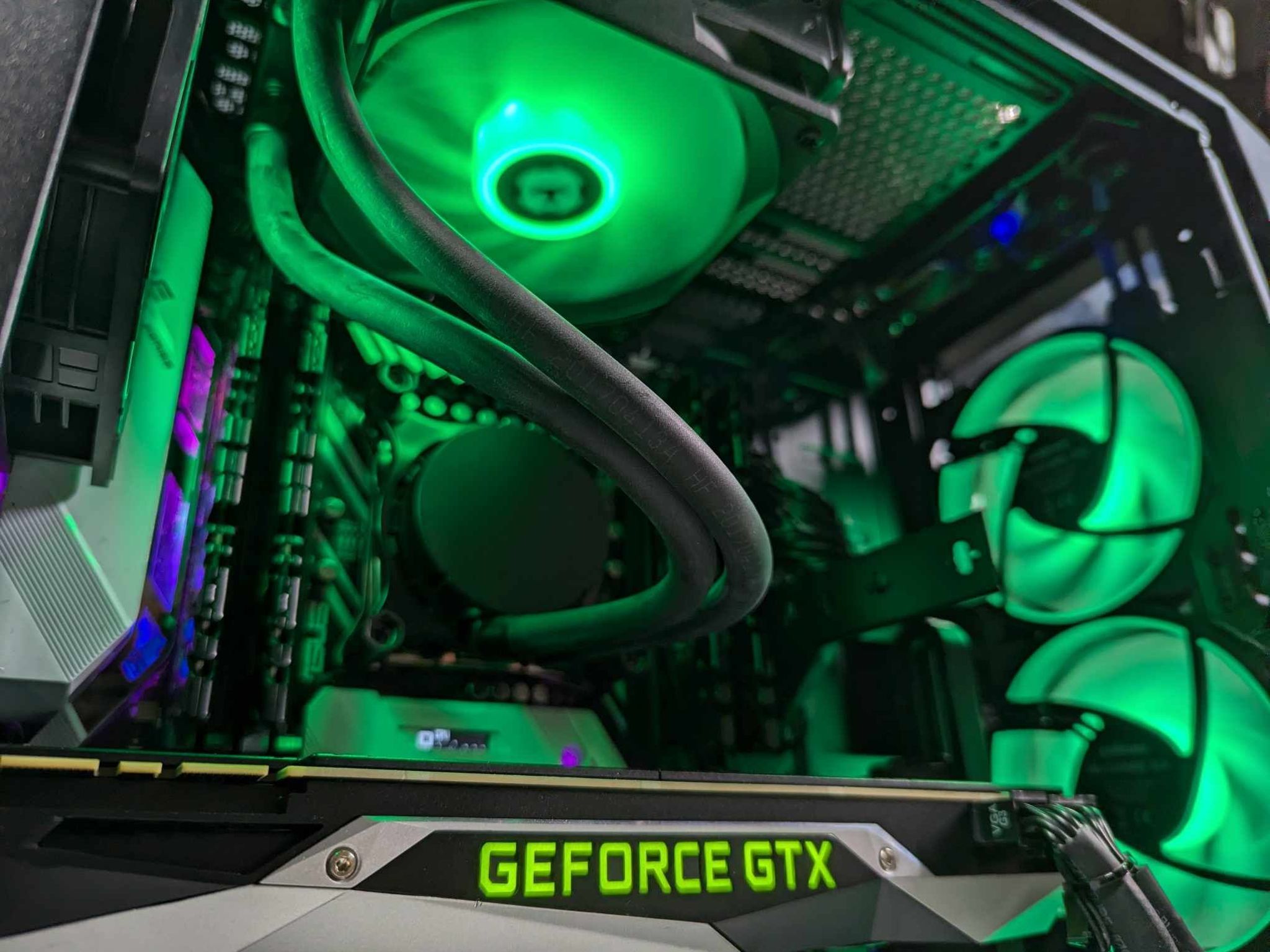 UCW Ready to Play "Greenie" X299 Build (i7-7800X + GTX 1080ti 11GB + 32gb RAM) Free Ship!