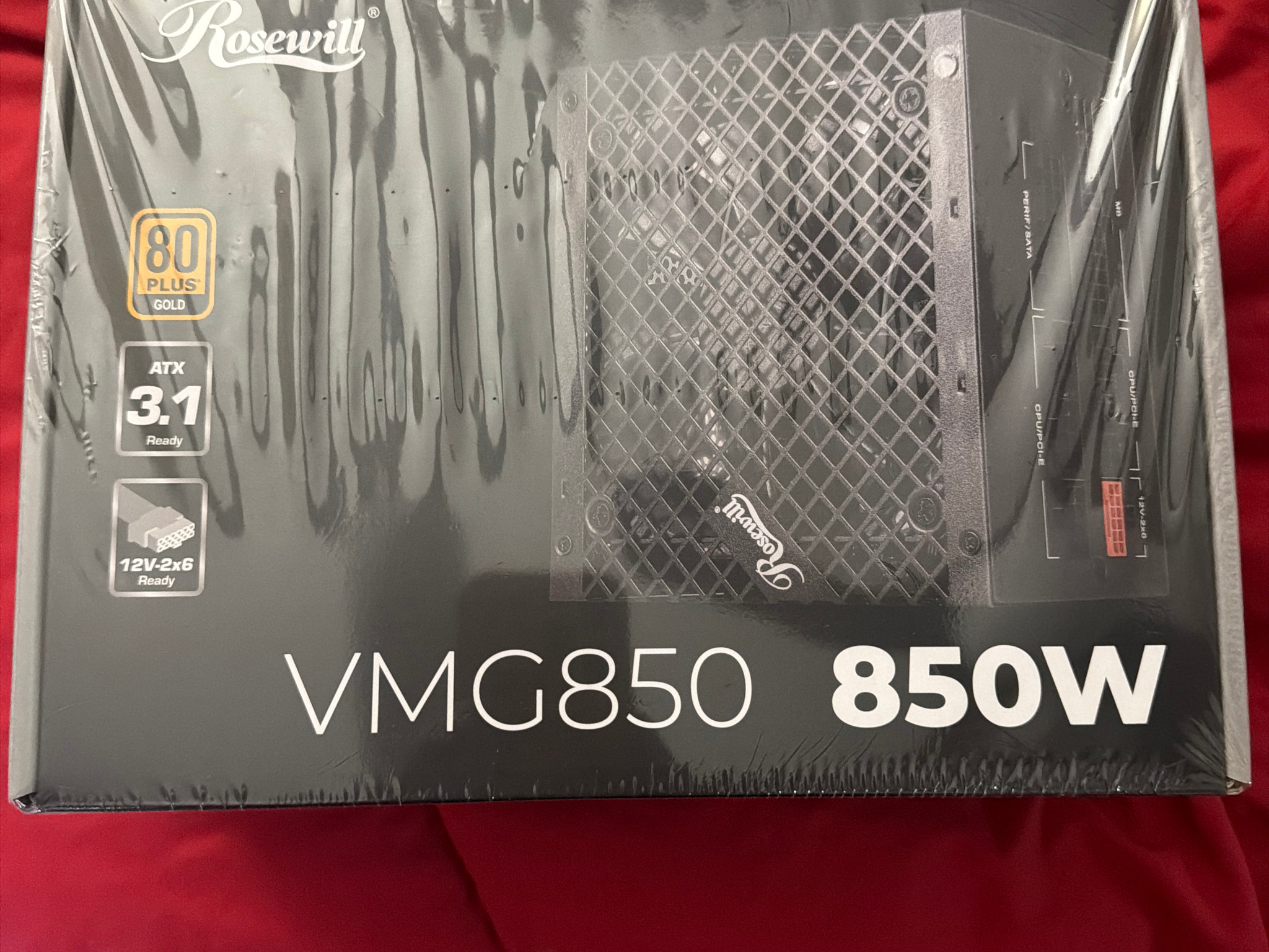 🔥 BRAND NEW SEALED 850W ATX 3.1 PSU – PCIe 5.1 12V-2x6 | 80+ GOLD | RTX 40/50 READY⚡