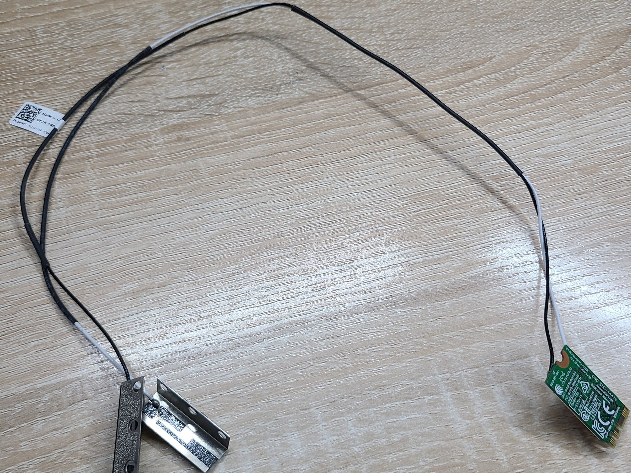 QCNFA435 QCA9377 802.11ac 433Mbps M.2 NGFF WiFi Adapter Wireless WLAN Card W/Bluetooth 4.1 for Dell