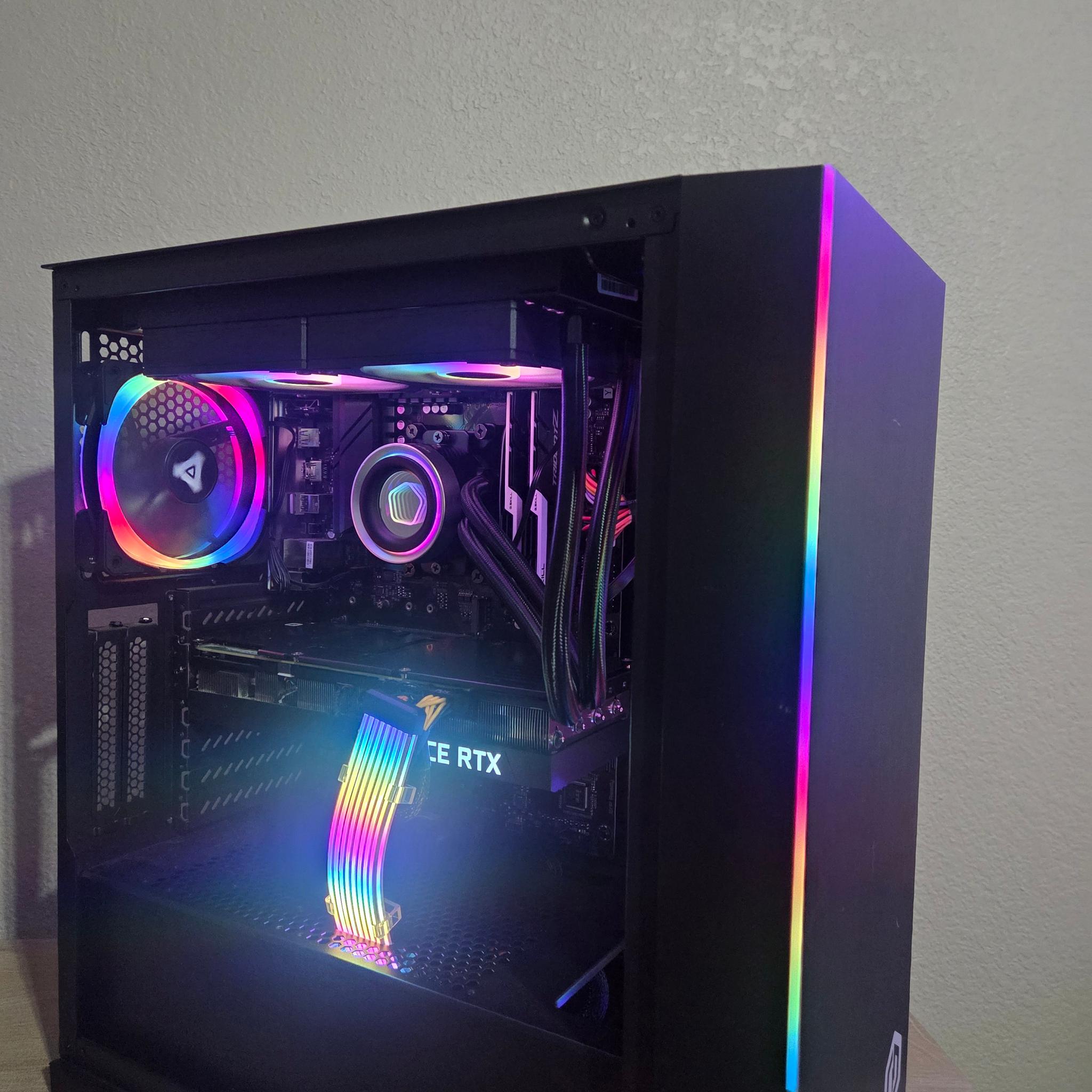 GeForce RTX 3080 Ti Custom Gaming PC - Ryzen 5 5600XT, 32GB RAM, 1TB SSD
