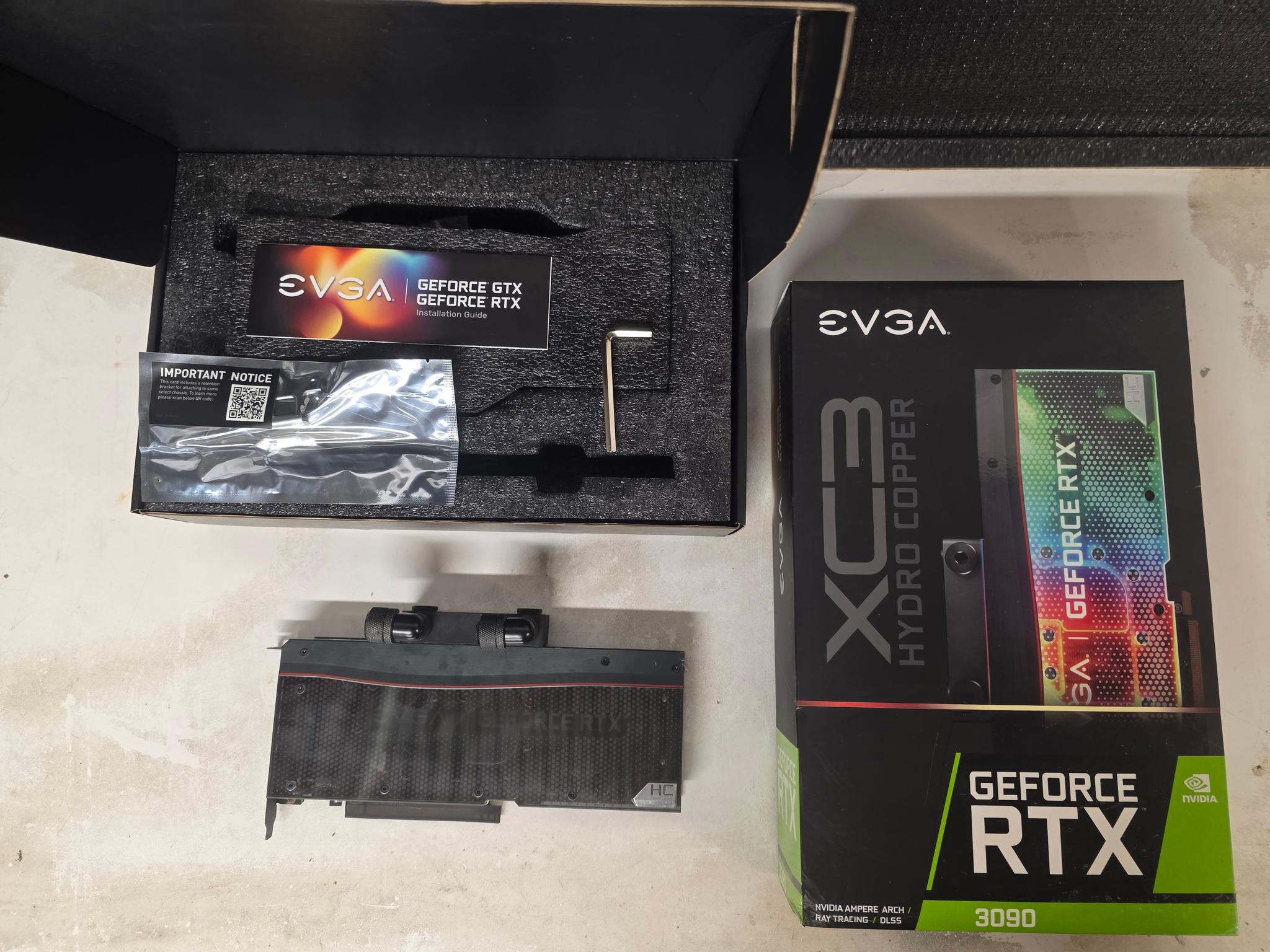 EVGA GeForce RTX 3090 Hydro Copper