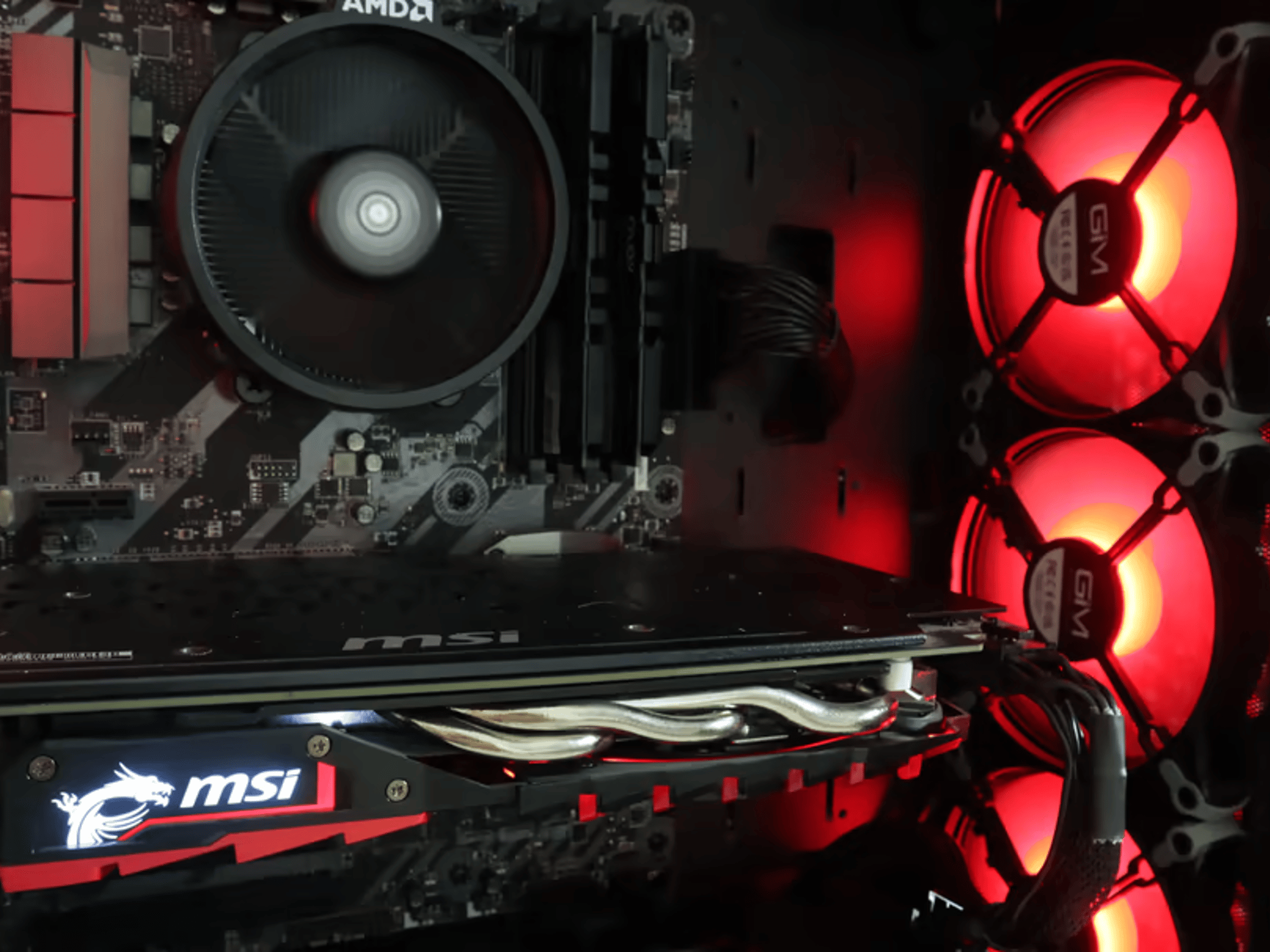 RGB Gaming PC Ryzen 2700x GTX 1060 6GB