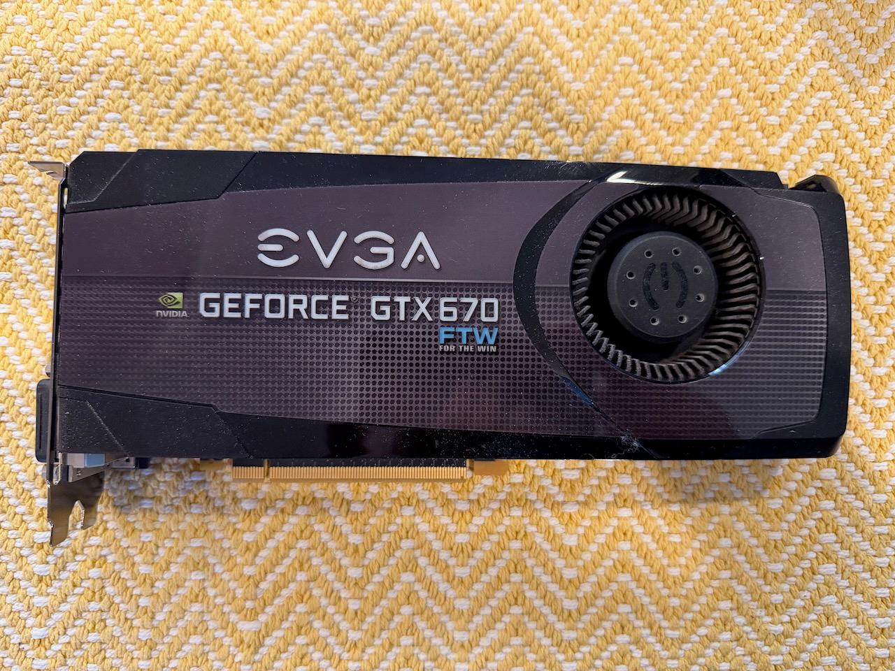 eVGA Geforce GTX 670 FTW