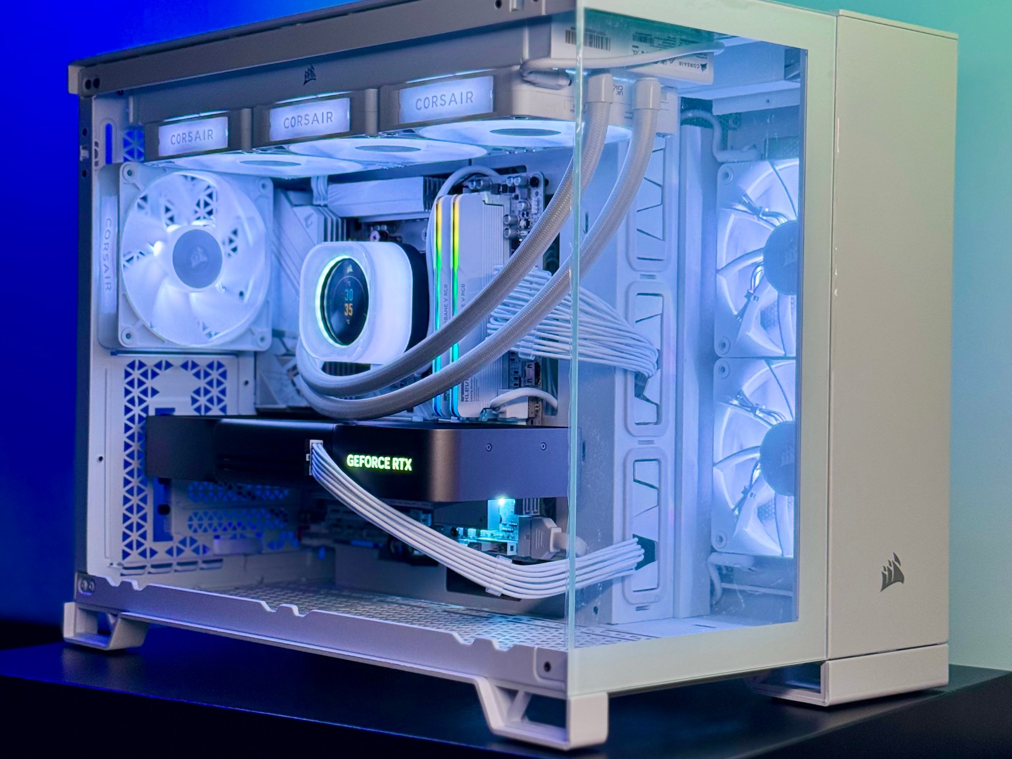 Almost Heaven III 🪽🪽 🪽 9800X3D ☀️ RTX 5080 FE 🌙 32GB RAM DDR5 CL28 ✨ 2TB m.2 📖 White Build