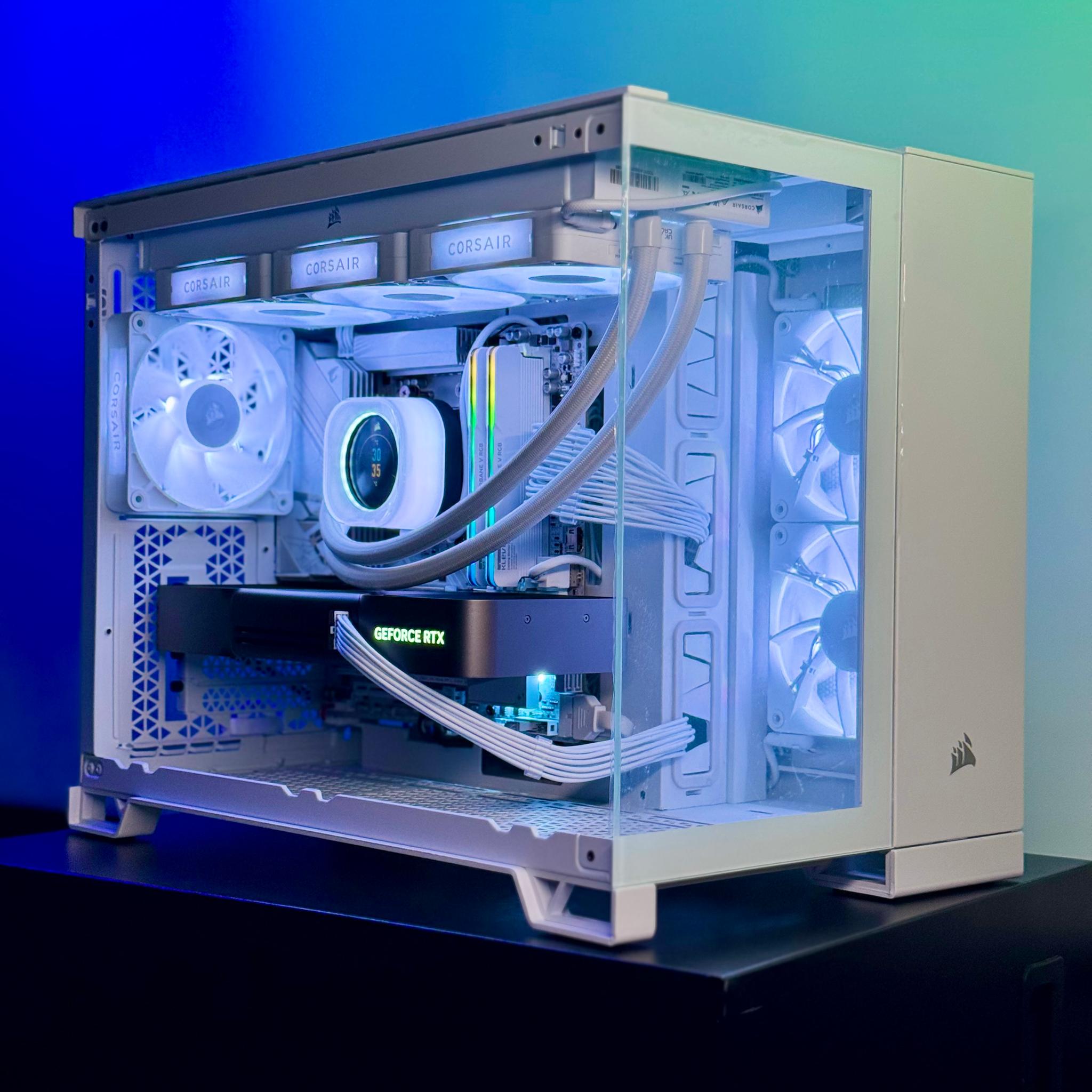 Almost Heaven III 🪽🪽 🪽 9800X3D ☀️ RTX 5080 FE 🌙 32GB RAM DDR5 CL28 ✨ 2TB m.2 📖 White Build
