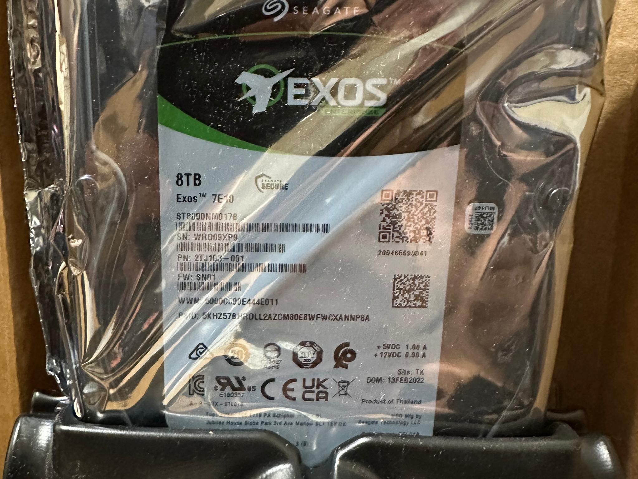 Seagate 8TB EXOS