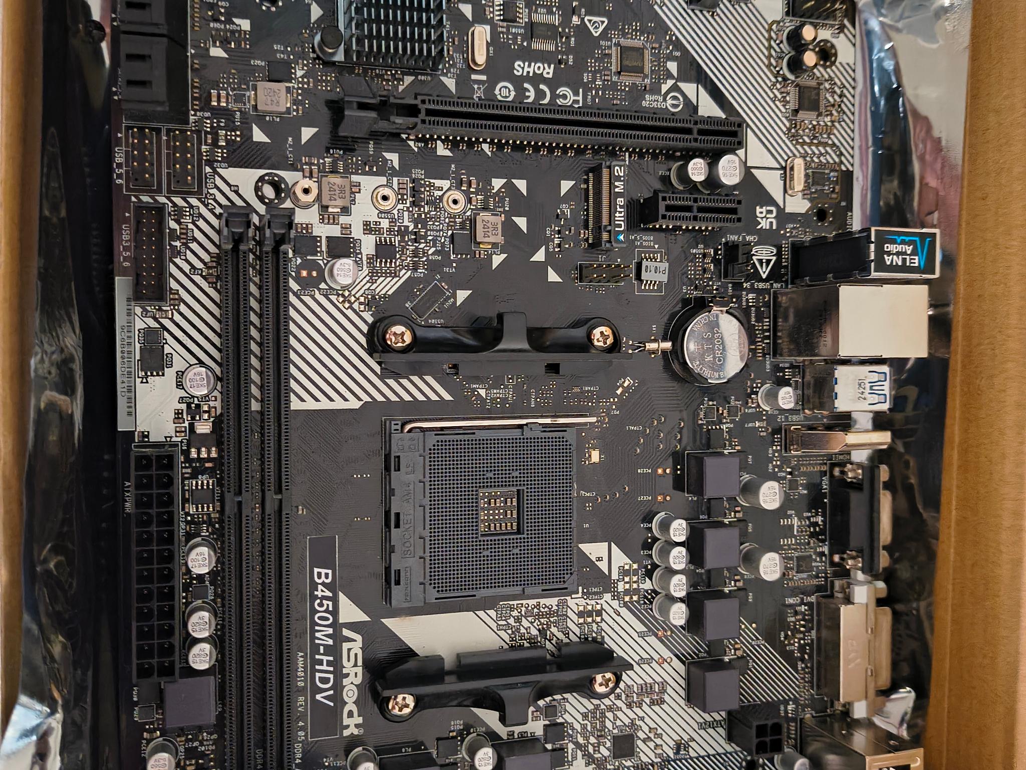 ASRock B450 HDV r.4 Motherboard