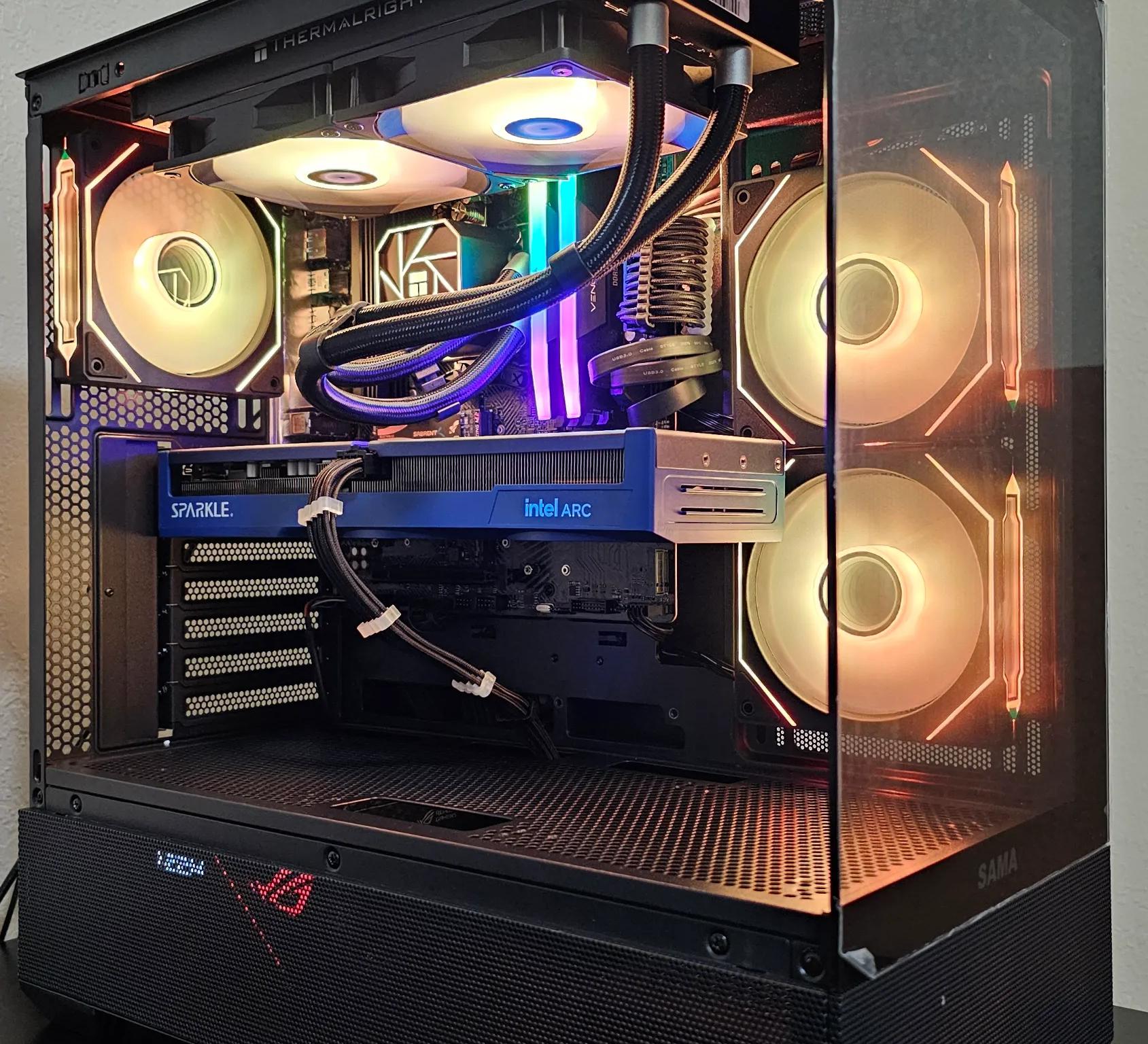 ARC B580 - Ryzen 9600X - 1080P/1440P GAMING PC - 32GB DDR5 - 1TB SSD