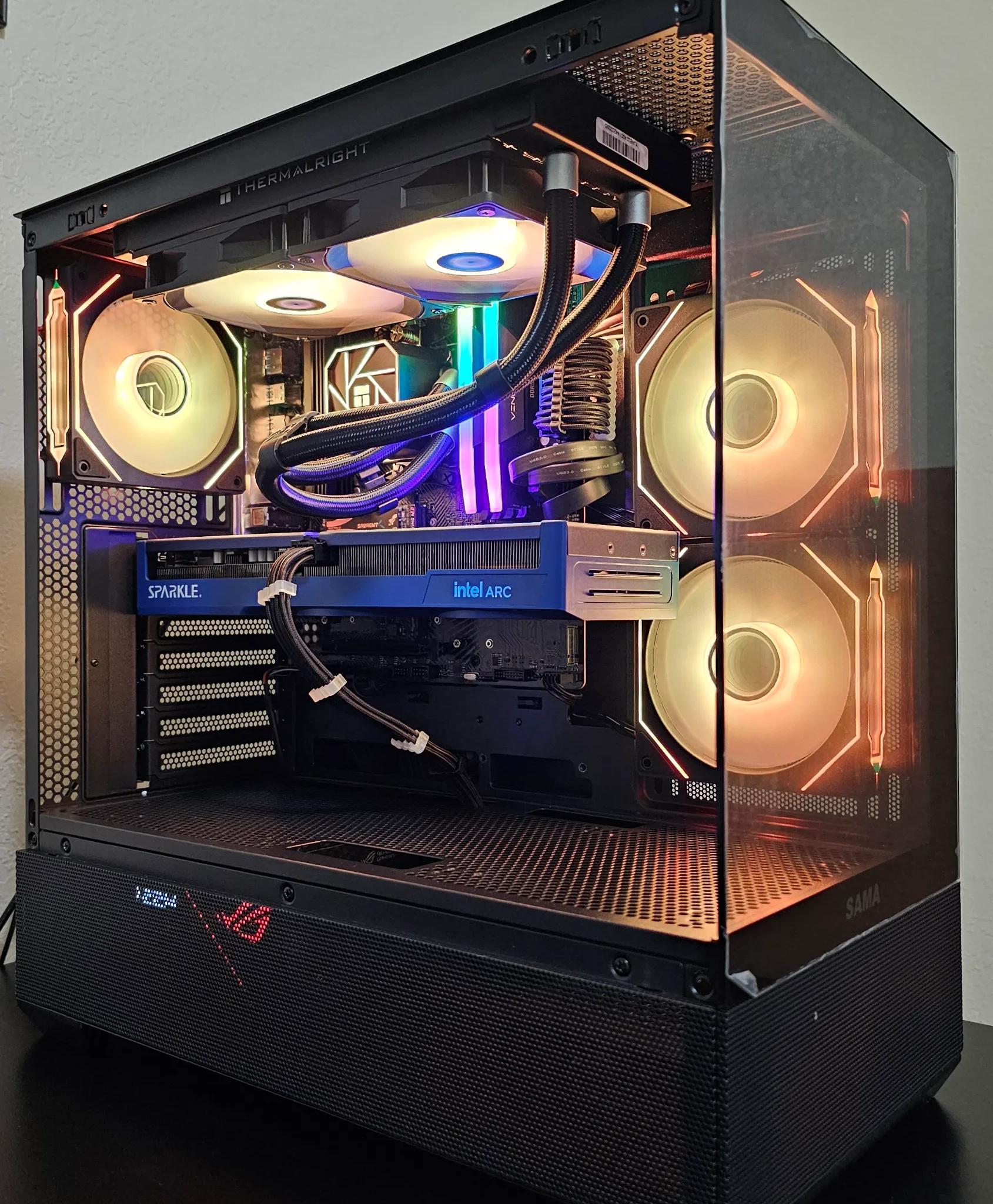 ARC B580 - Ryzen 9600X - 1080P/1440P GAMING PC - 32GB DDR5 - 1TB SSD