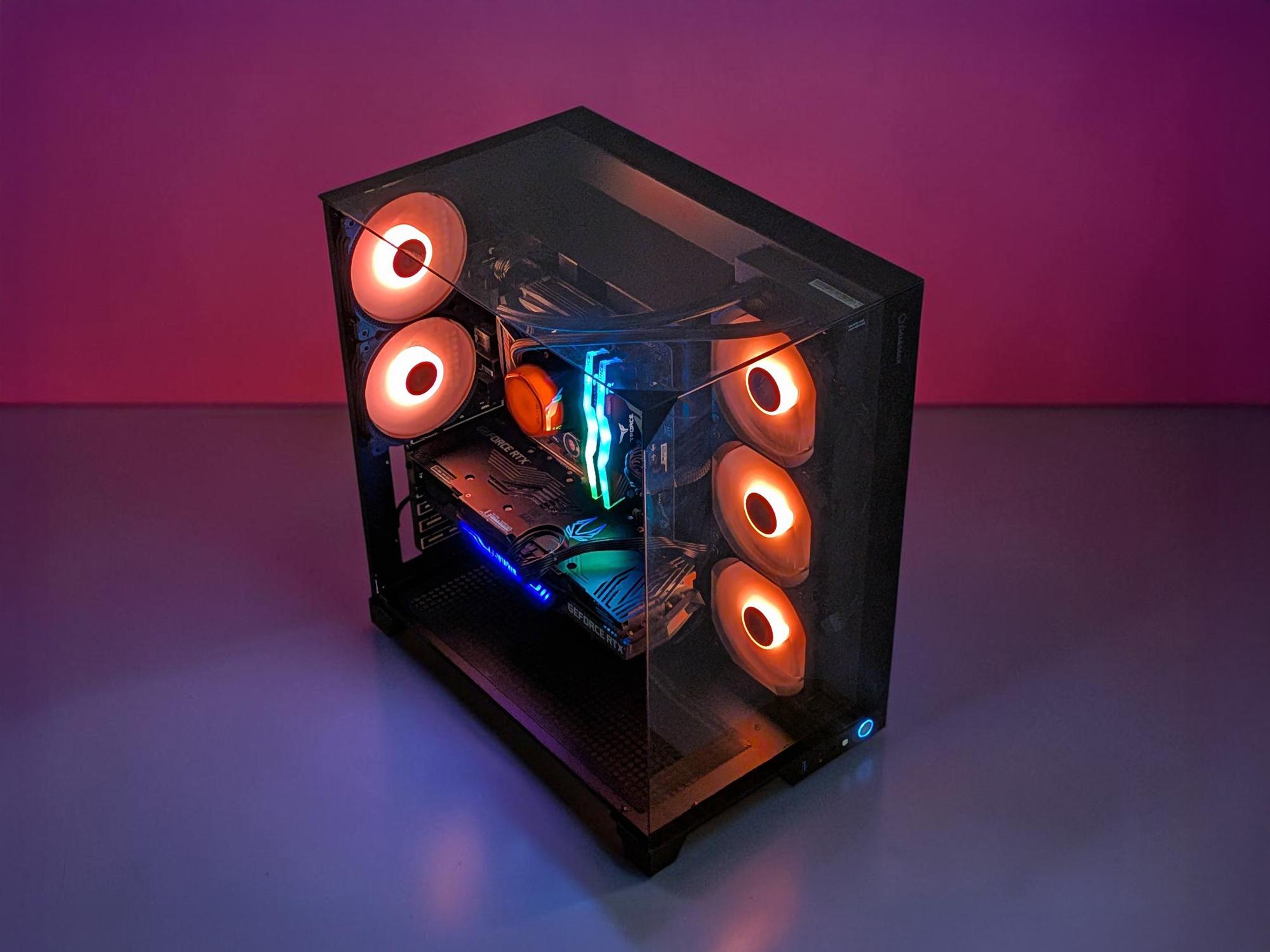 👑 Powerful Gaming PC! GeForce RTX 3080, Ryzen 5 5600X, 16GB RAM, 1TB NVME M.2 SSD, WIFI, Win 11 Pro