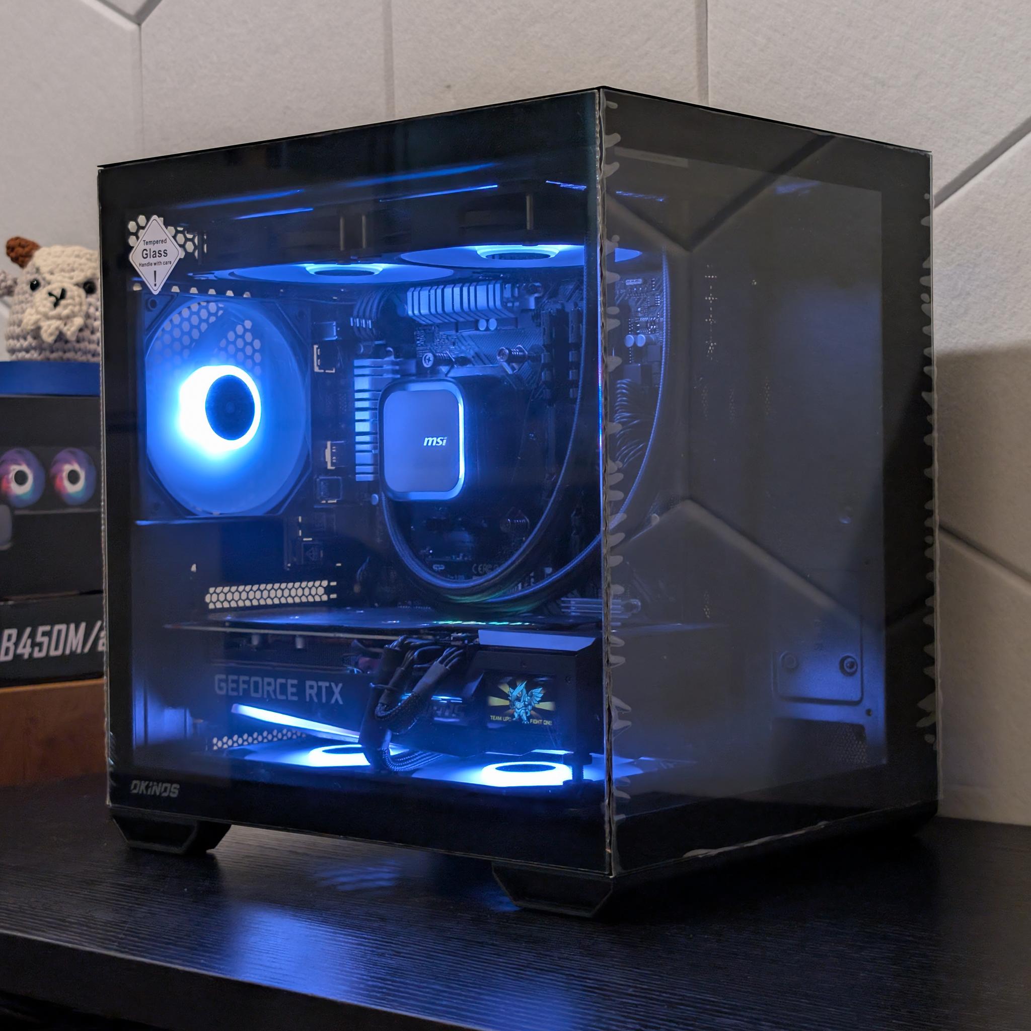 🦅⬛ 1440p Gaming Beast | RTX 3070 | Ryzen 7 3700X | 1TB SSD | 32GB RAM | WiFi & Bluetooth ⬛🦅