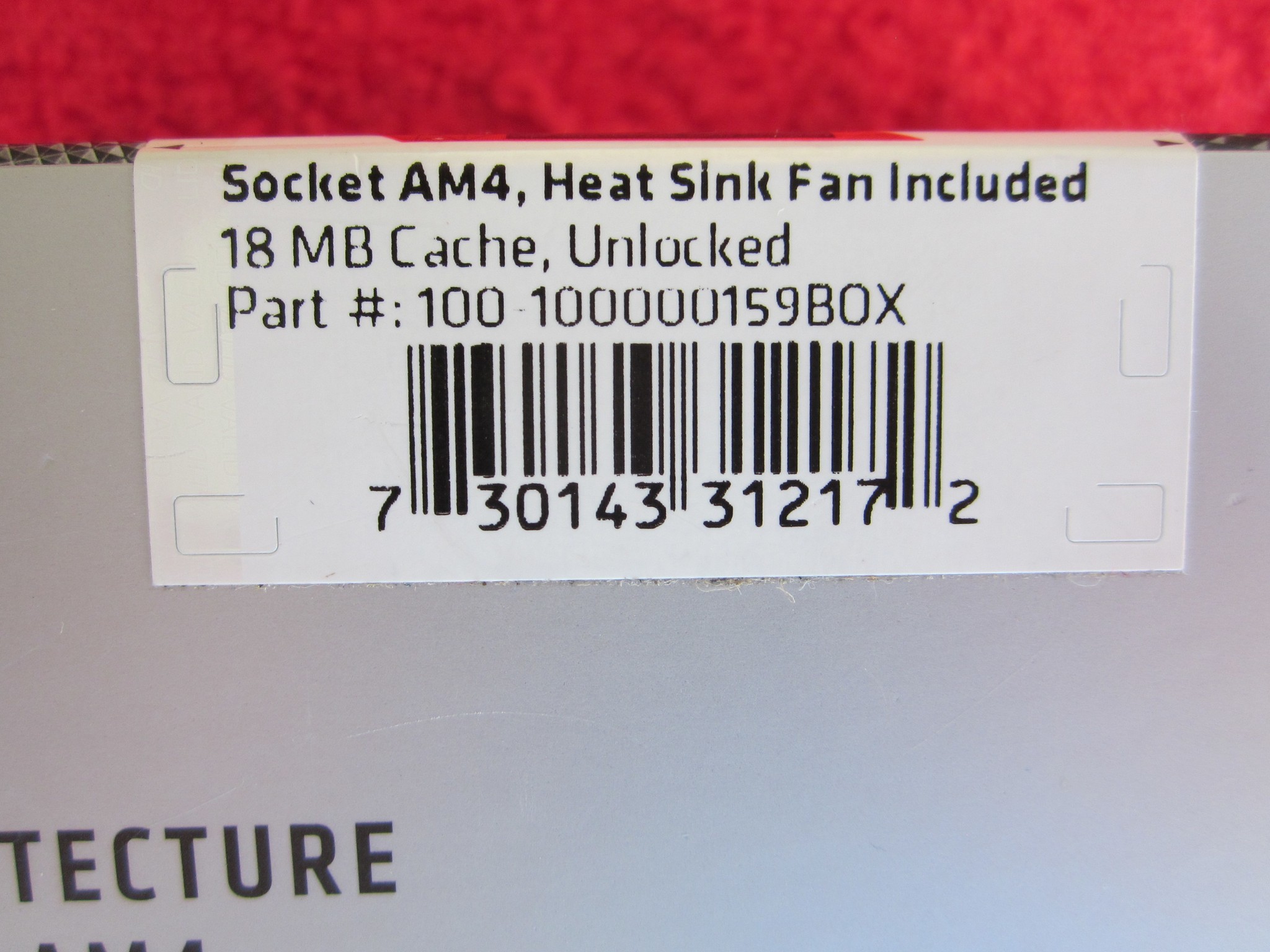 NEW! AMD Ryzen 3 3300X Processor (100-100000159BOX)
