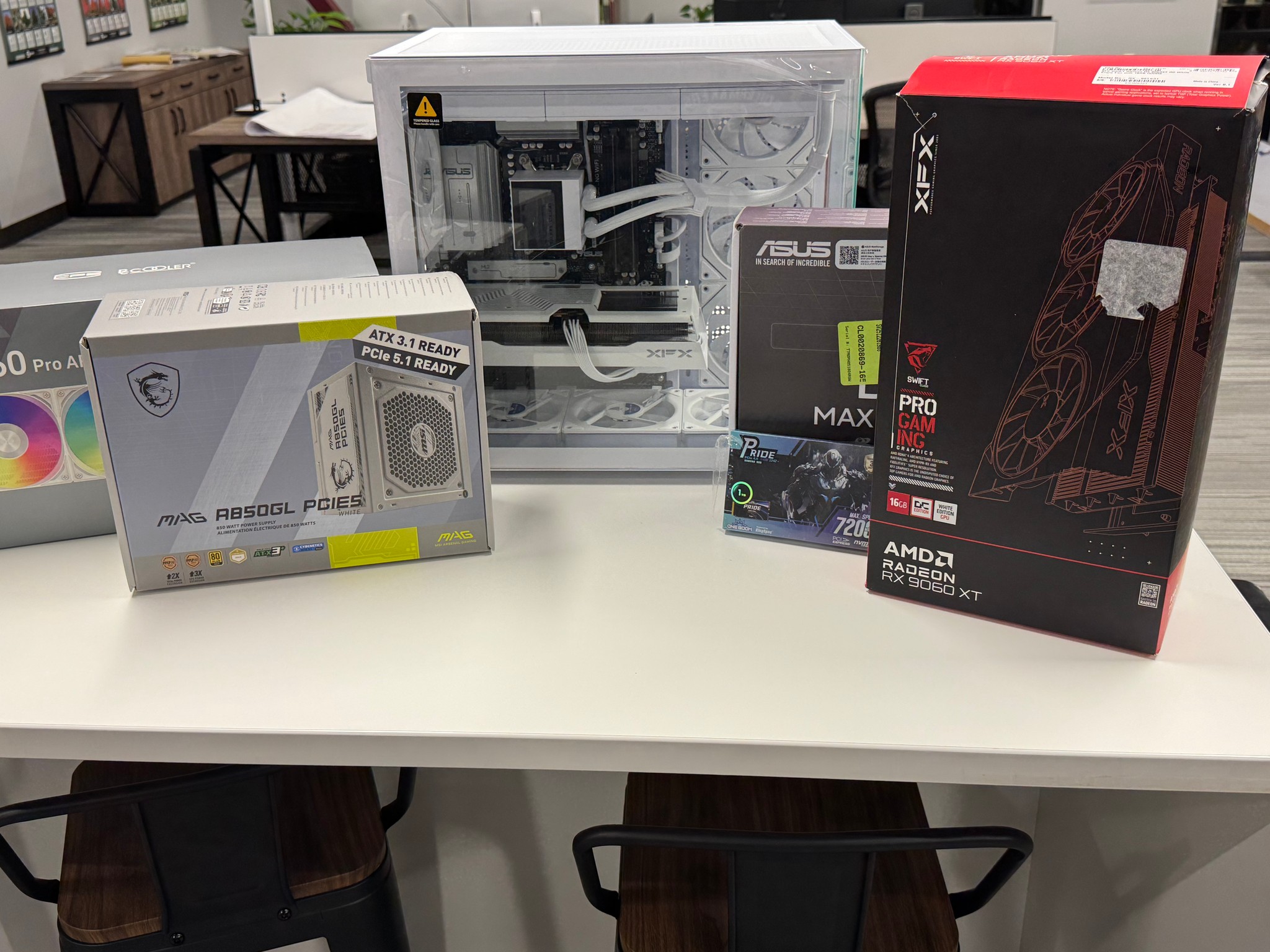 'ALL NEW PARTS' AM5 X3D PC with RX 9060 XT 16GB