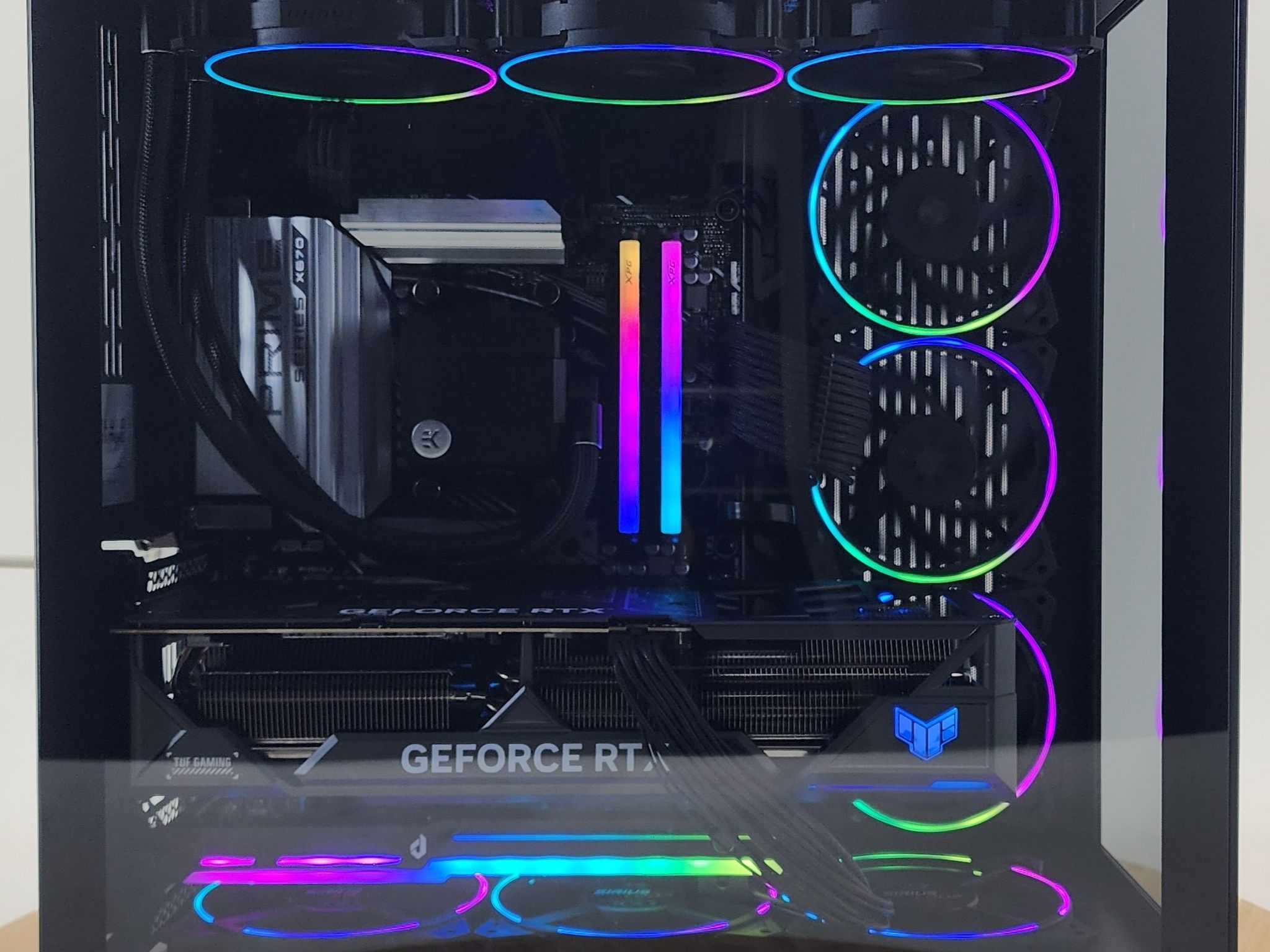 Gaming PC Ryzen 7 7800X3D 32GB RAM 1TB SSD RTX 4080 16GB Windows 11 Computer